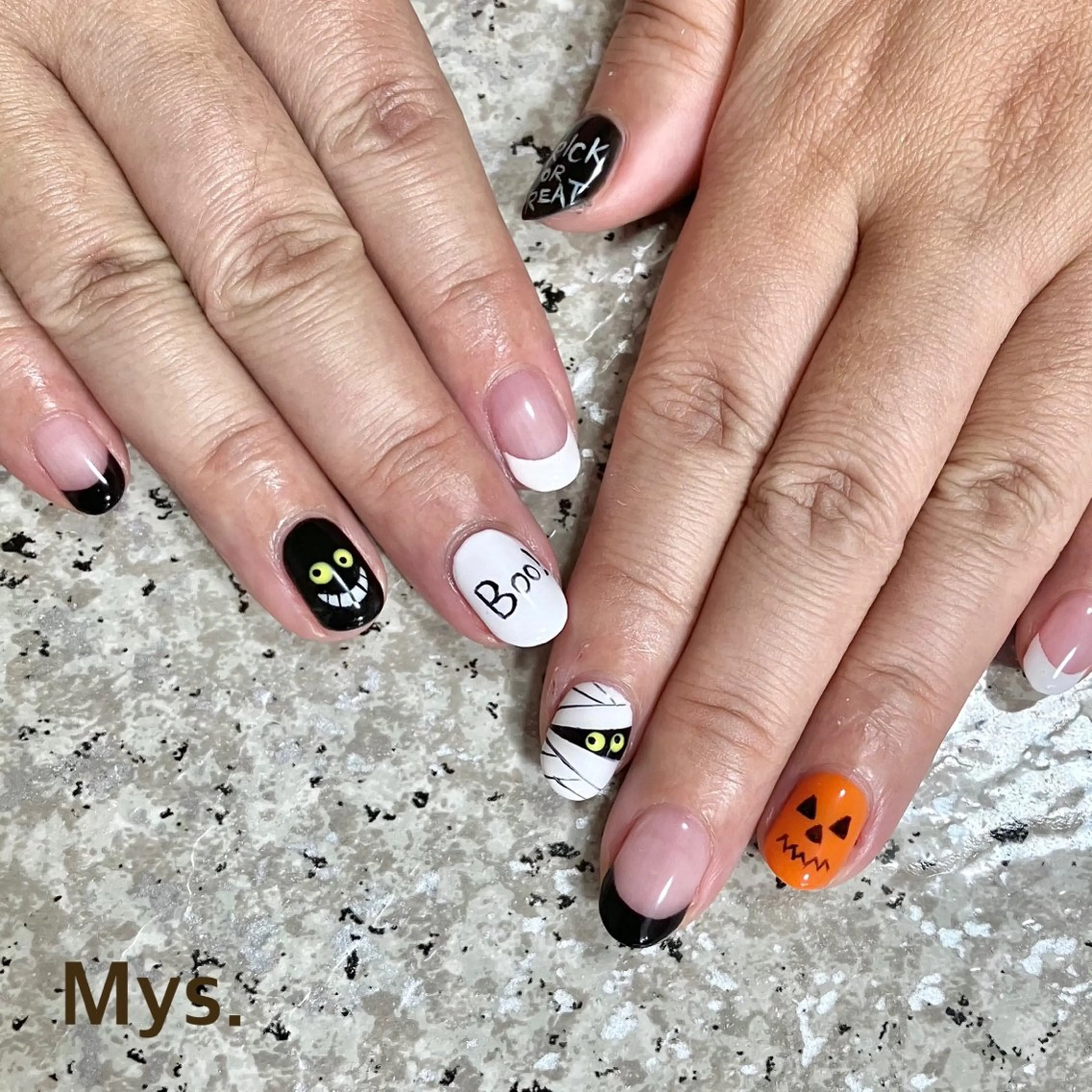 ネイル ハンドネイル Mys. 三上紗紀のネイルデザイン