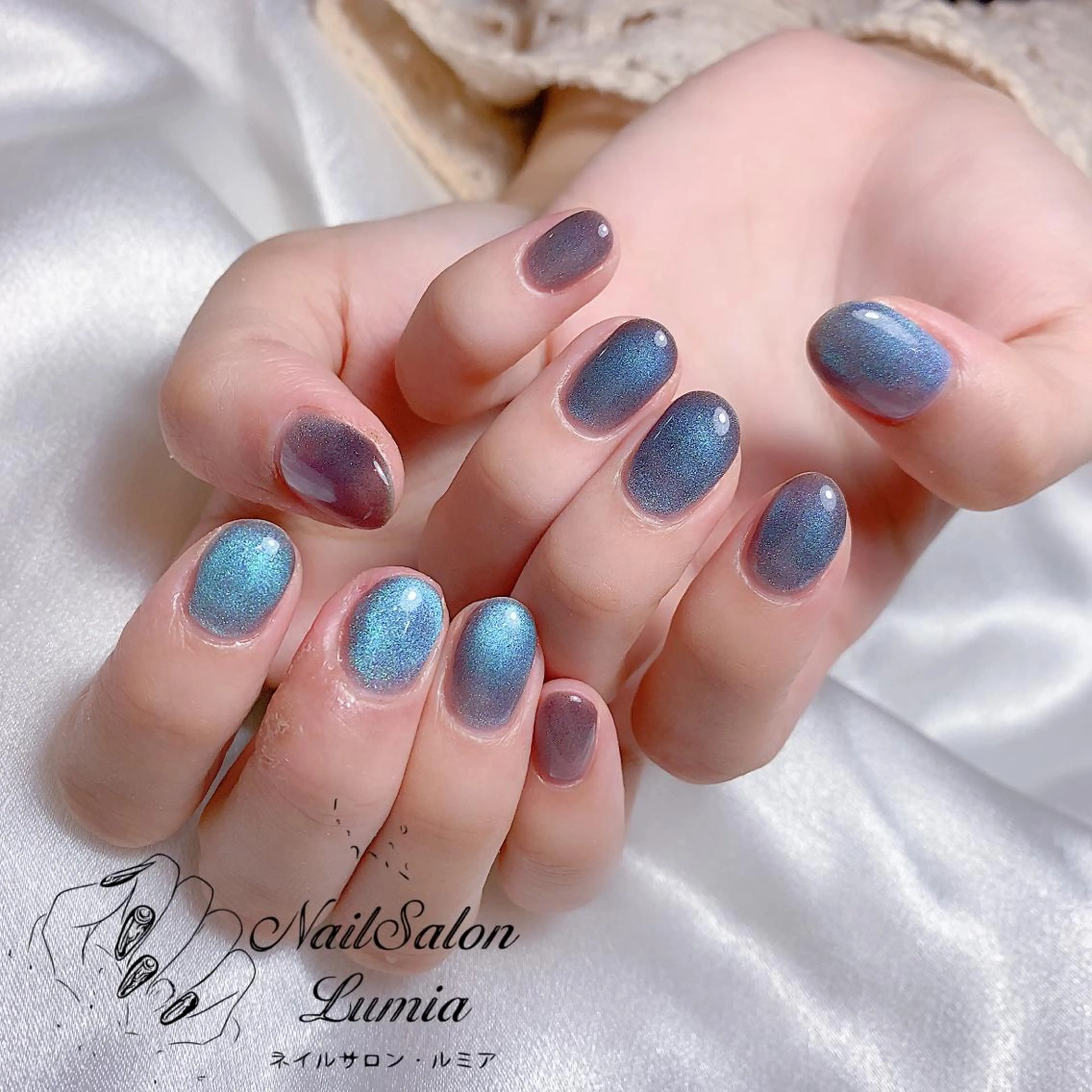 ネイル ハンドネイル ネイルサロン ルミア Lumia 店長のネイルデザイン