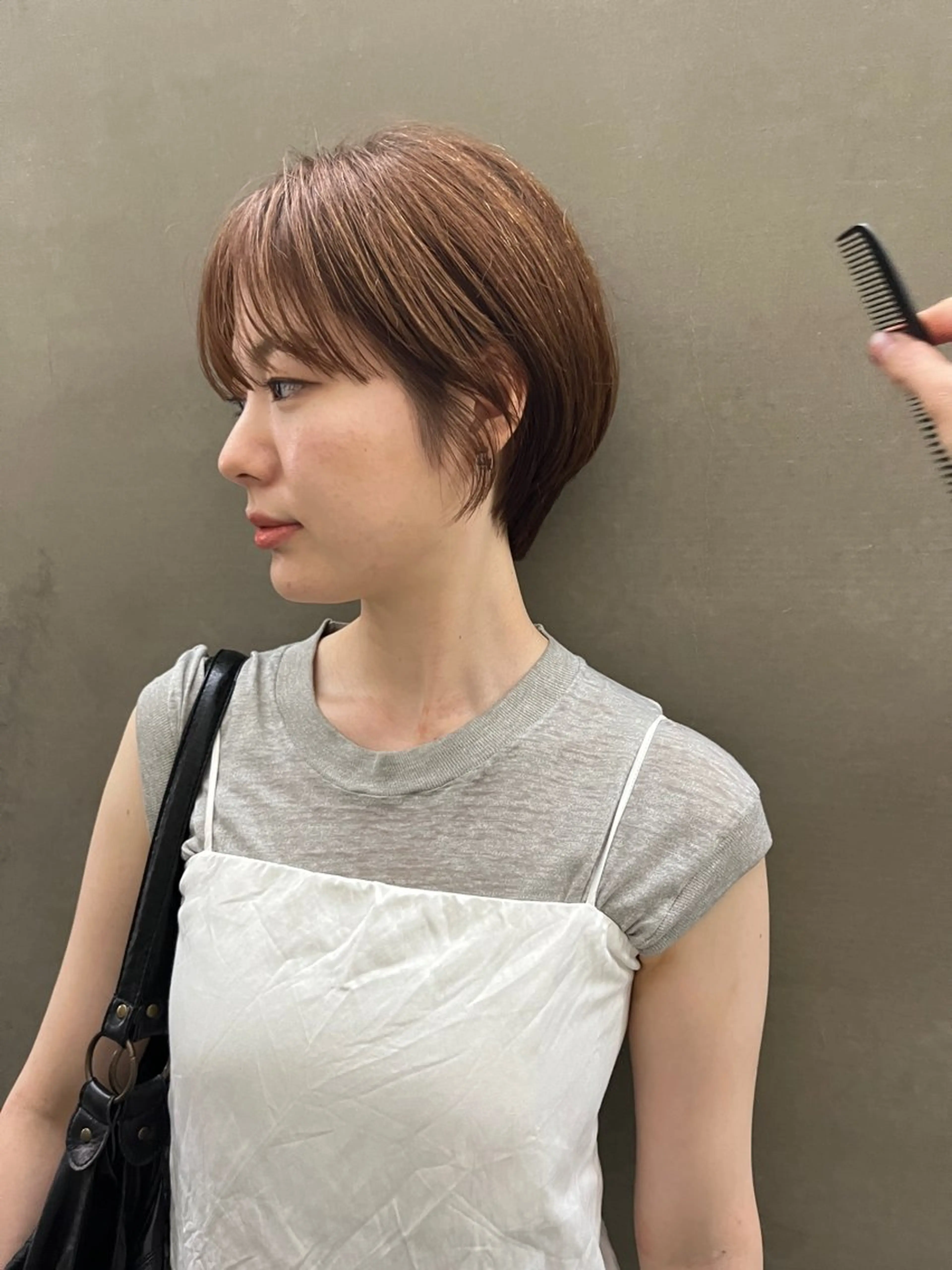 ショート ショートヘア メンズハイトーン/栄 /イトウタケルのヘアスタイル