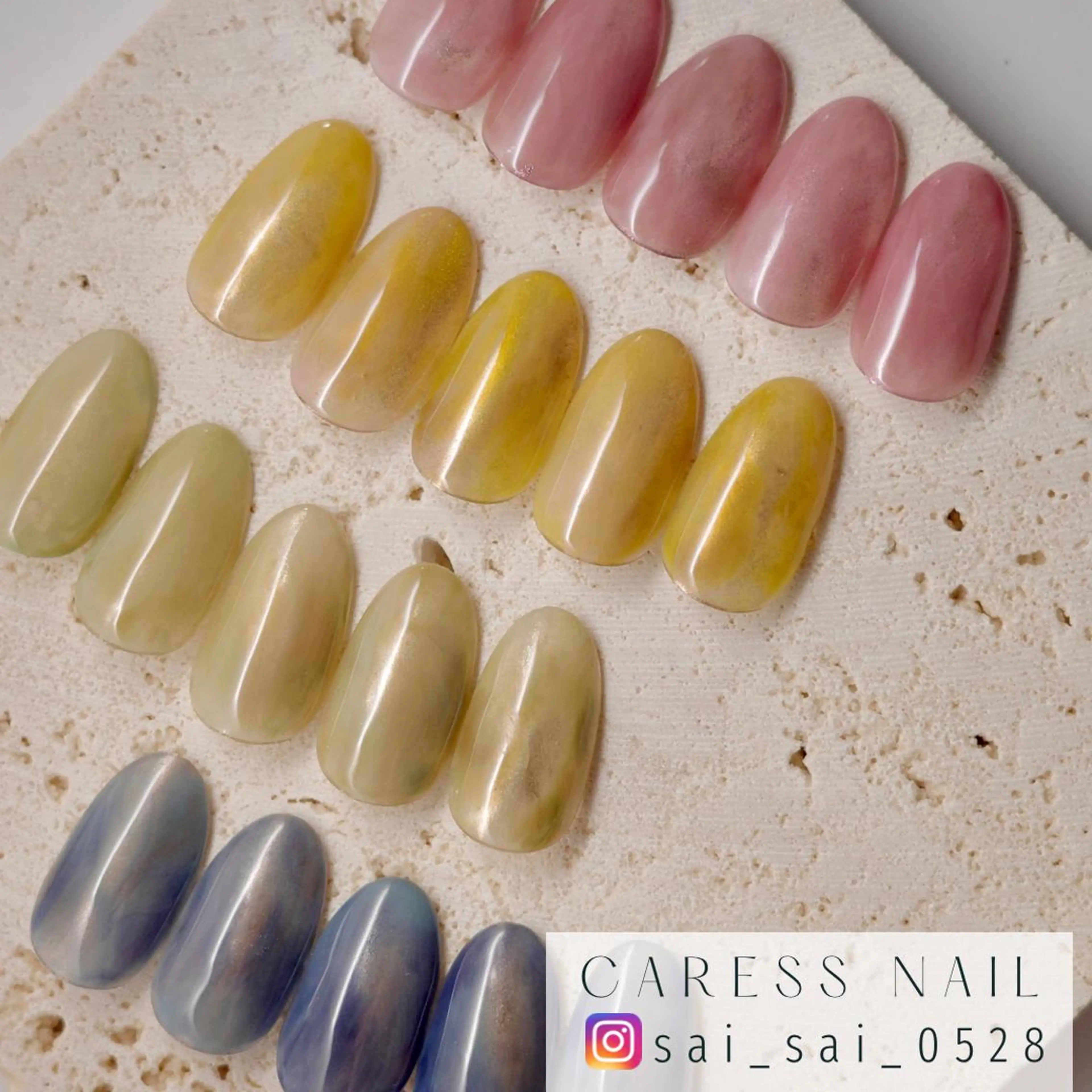 ネイル caress  nail カレスネイル　代々木上原所属・カレスネイル さいのネイルデザイン
