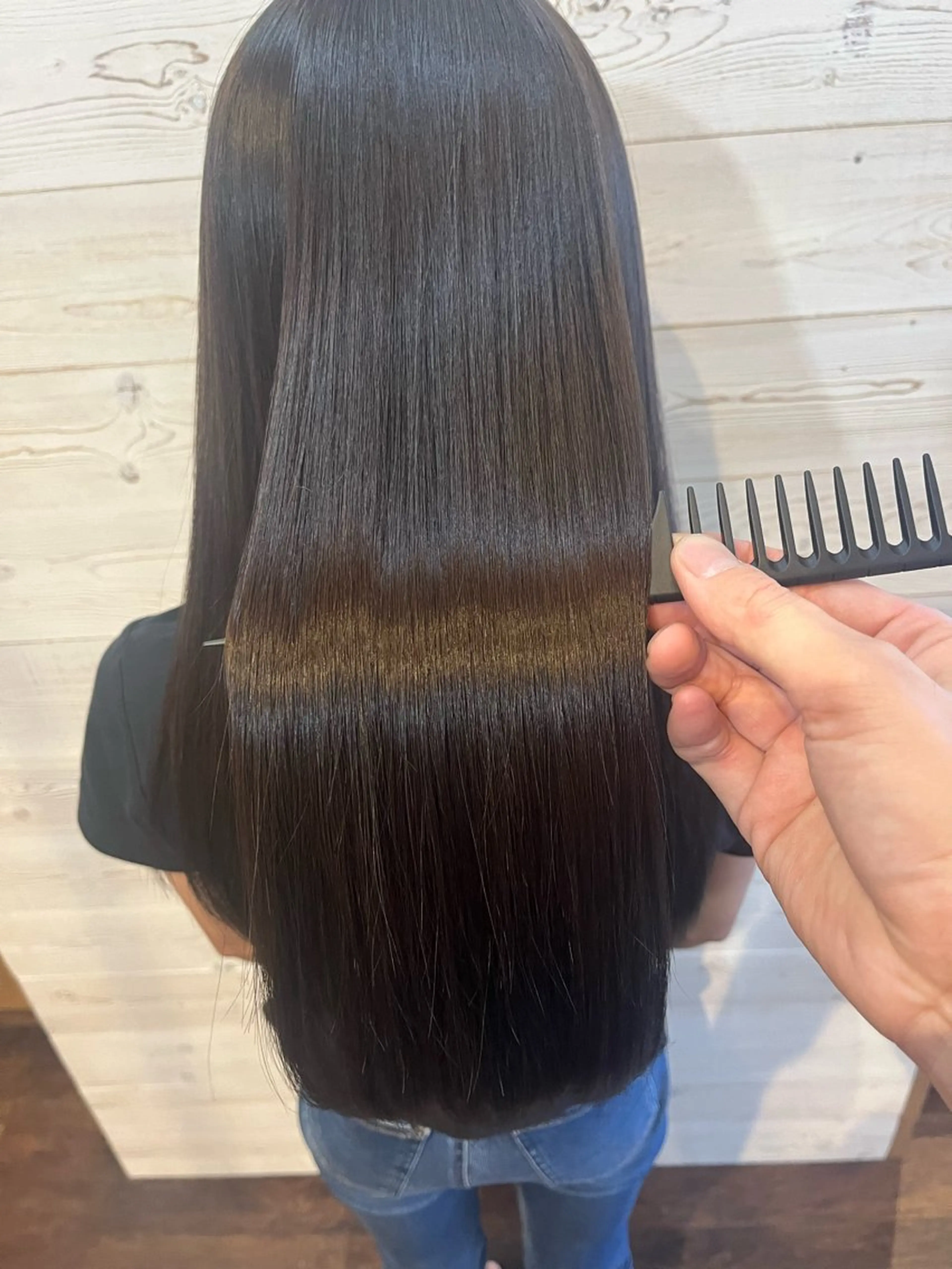 カット＋メテオカラーの写真