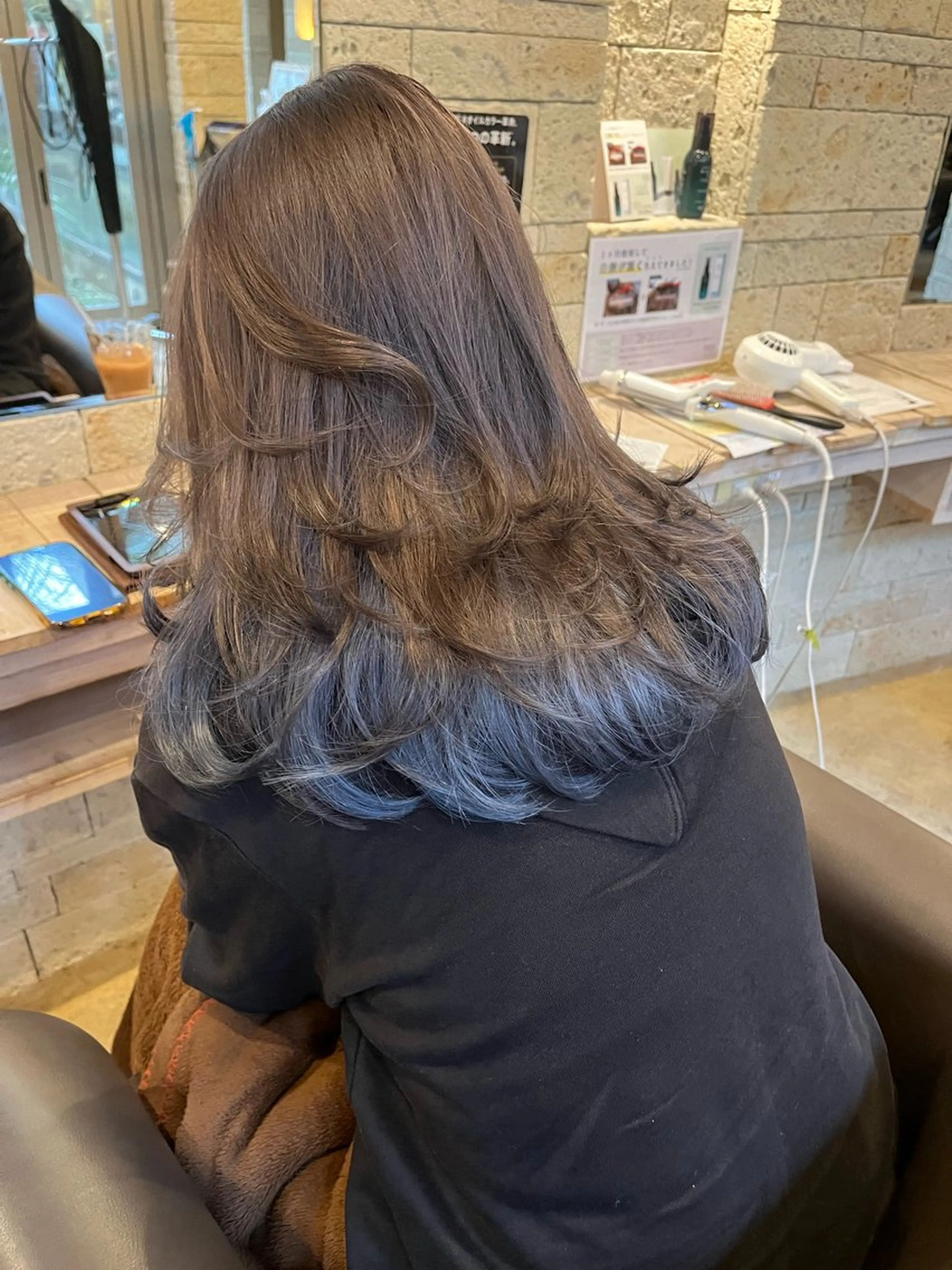 ミディアム ヘアカラー 小塚 和眞のヘアスタイル