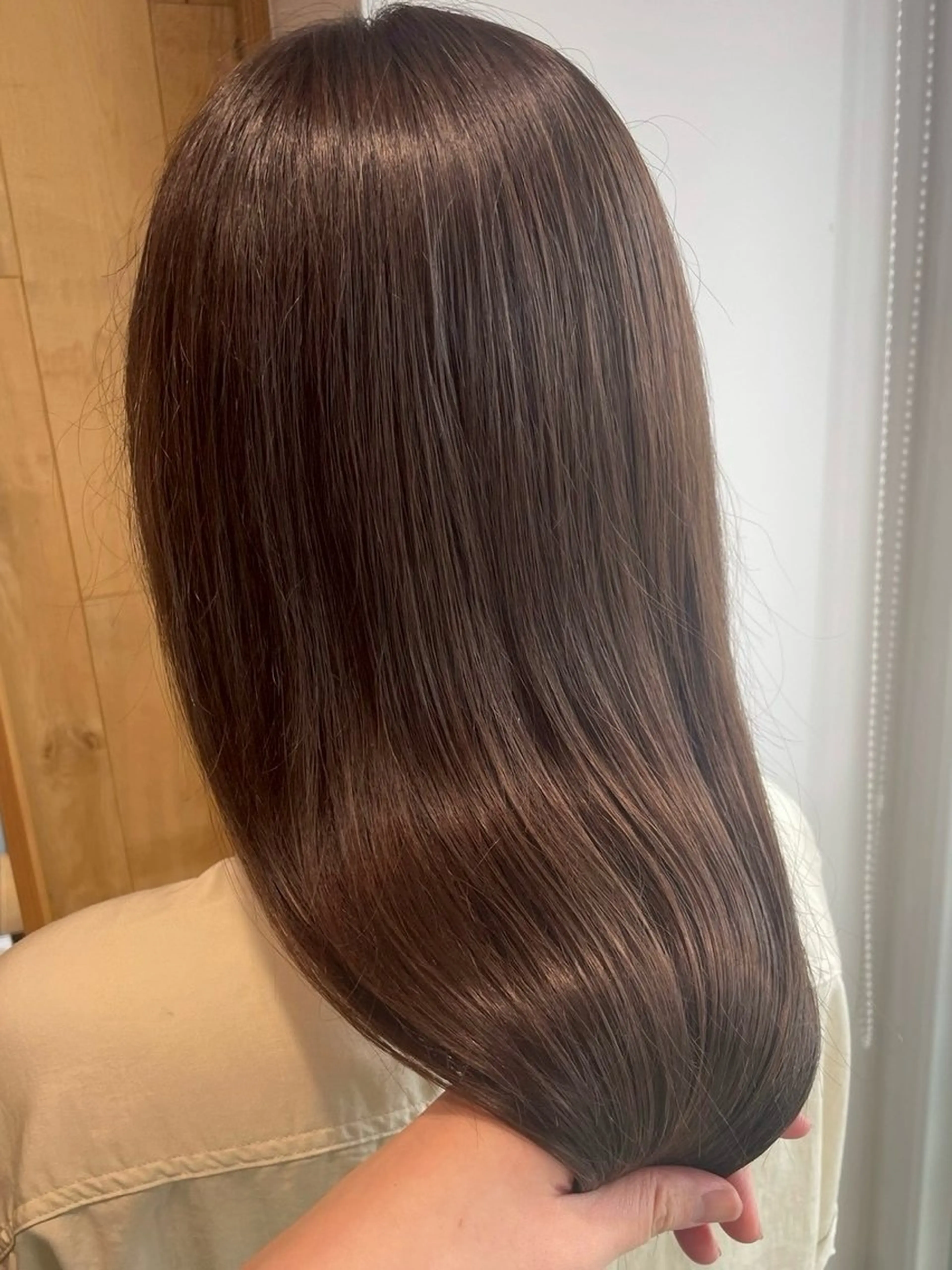 ロング ヘアカラー 暖色カラー🌺／ 髪質改善🌿／ゆうかのヘアスタイル
