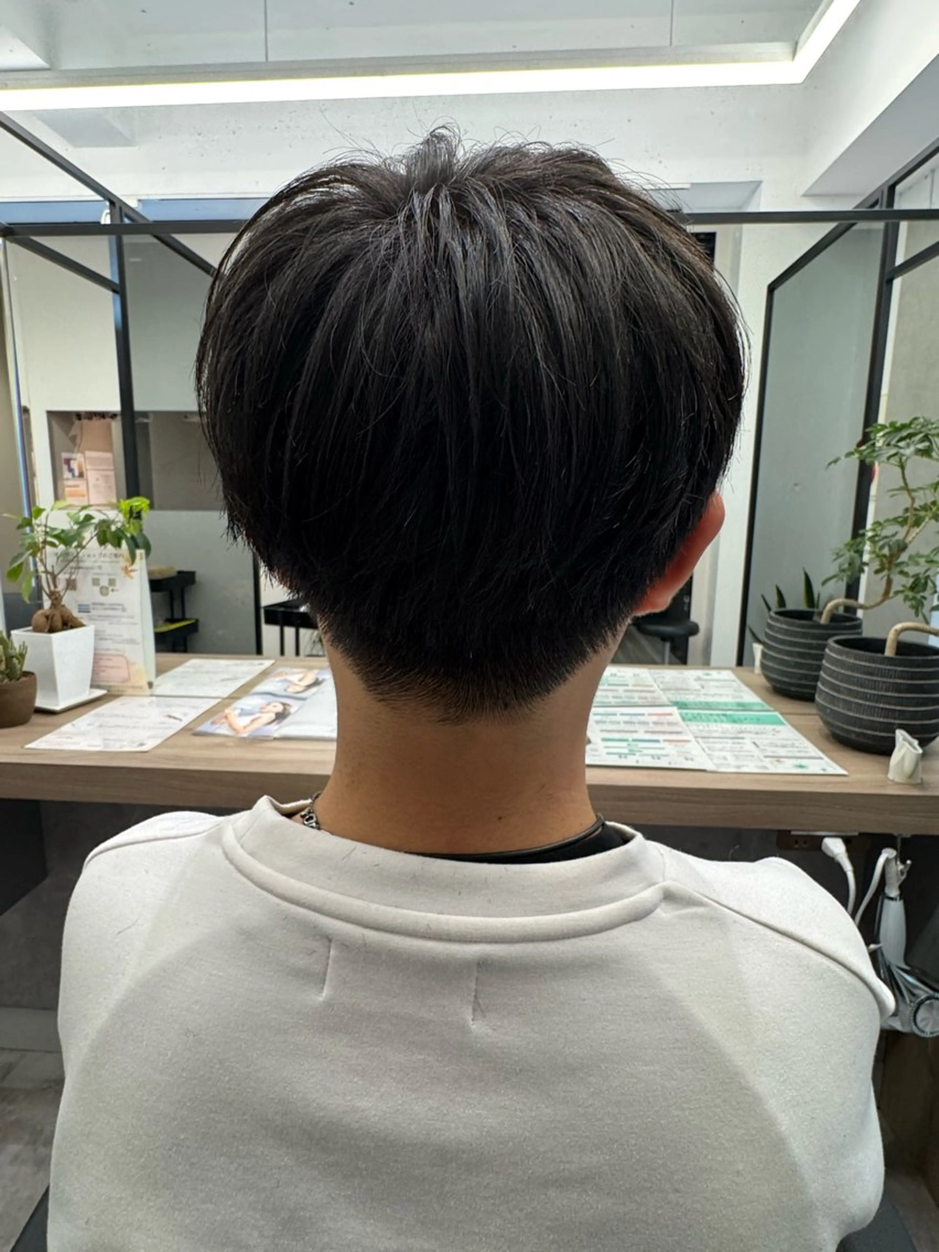 ショート メンズ マッシュ 高橋 廉人のヘアスタイル