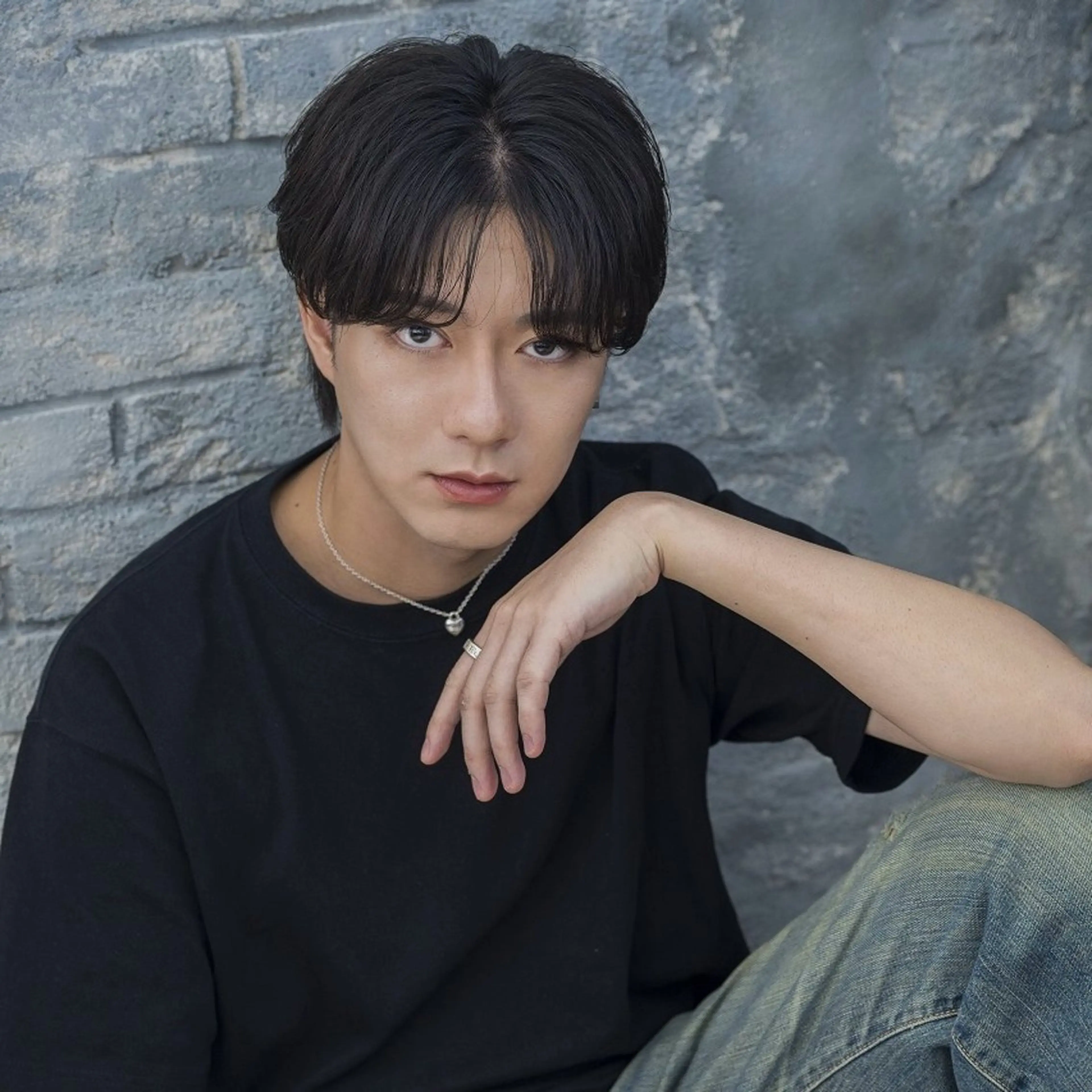 👦🏻【メンズ限定】ヘアセット➕フルメイク  ⚠️ポイントメイクの場合➖1100円の写真