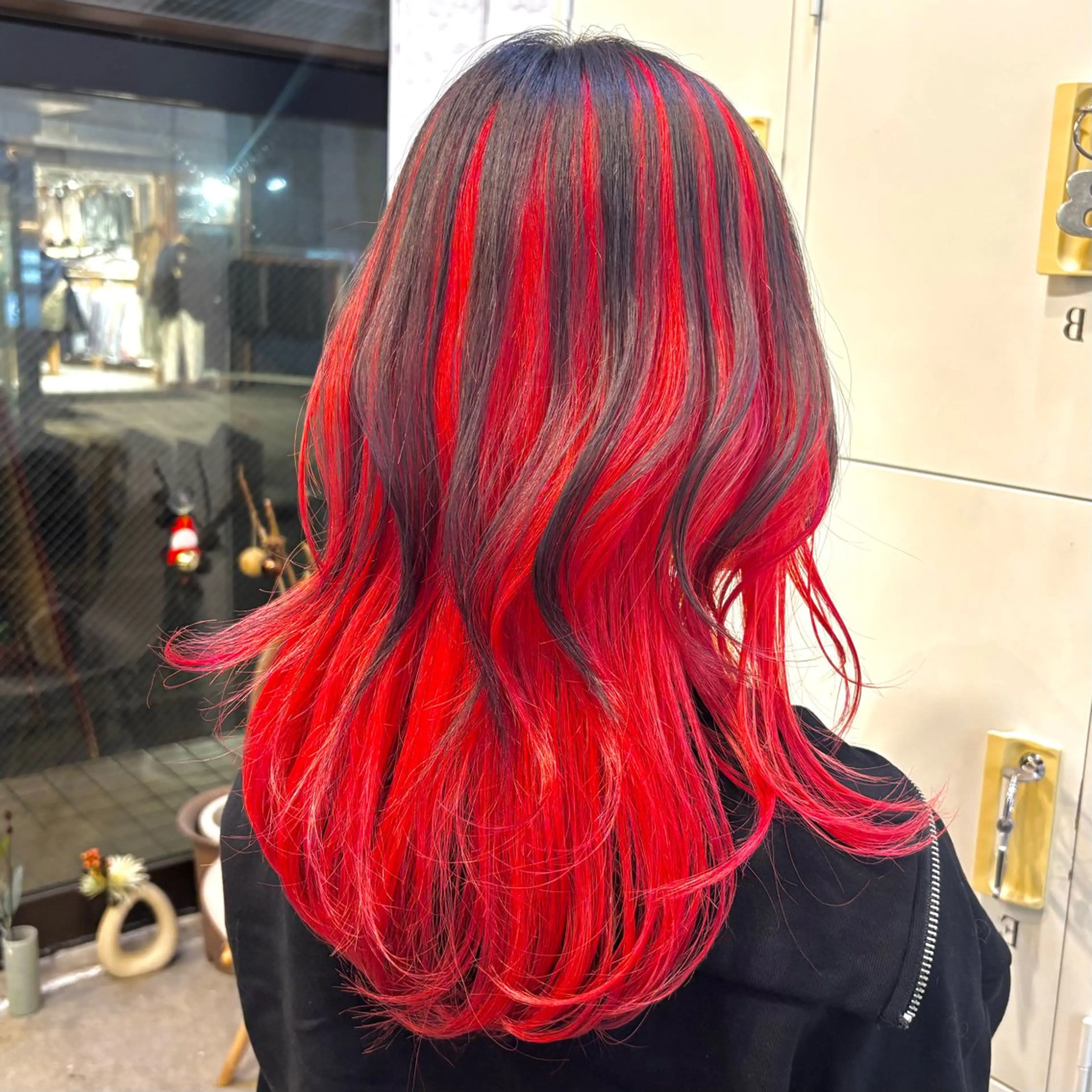 ロング カラー ヘアカラー トリートメント ヘッドスパ ヘアセット 🍎ダブルカラー/ ショートボブ🍎リオのヘアスタイル