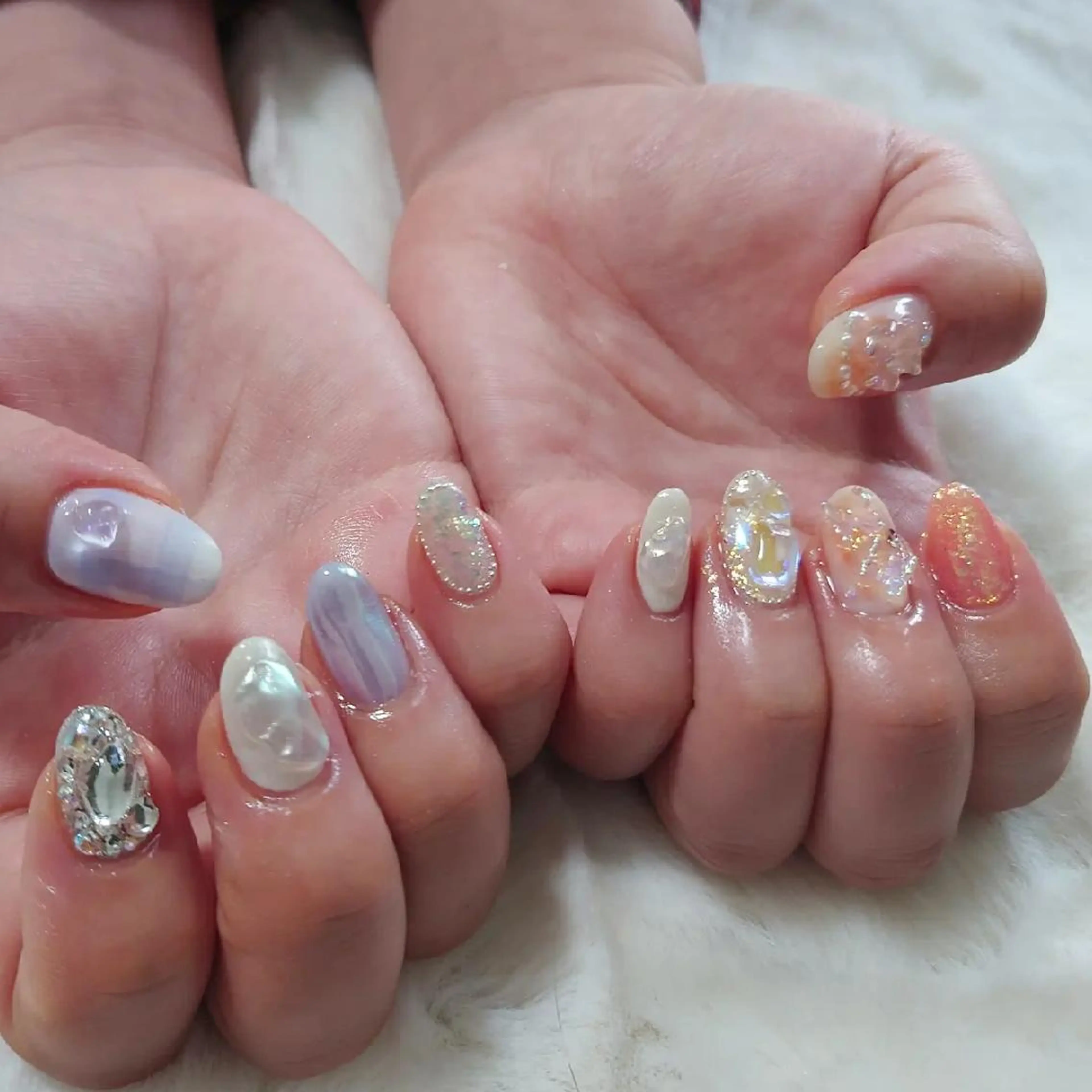 ネイル ニュアンスネイル ハンドネイル NailSalon Kotillのネイルデザイン