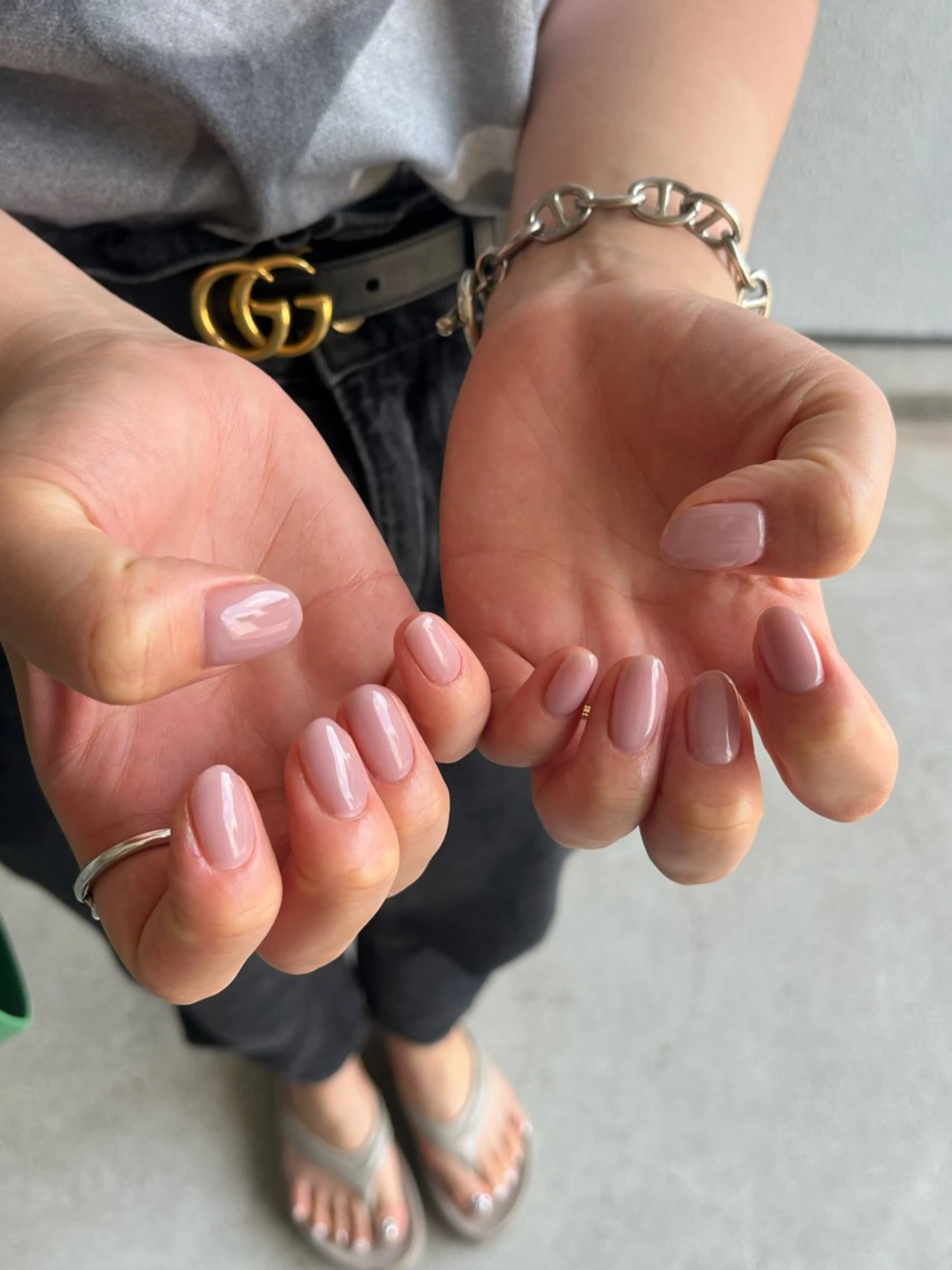 ネイル ワンカラーネイル Belle  âme Mioのネイルデザイン