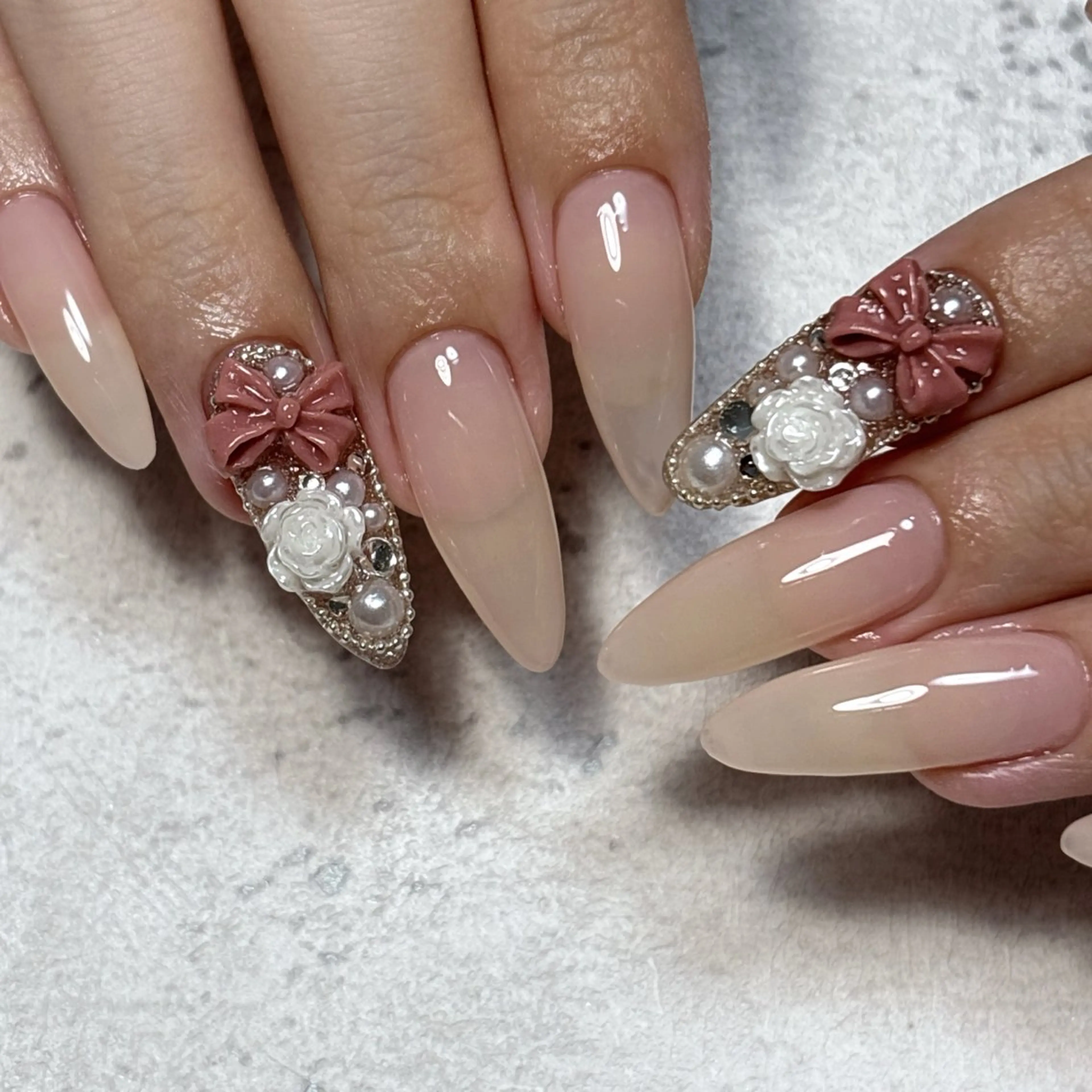 🌷OPEN記念🌷 (ハンド) お持ち込みデザイン art2本 / オフ有り✋の写真