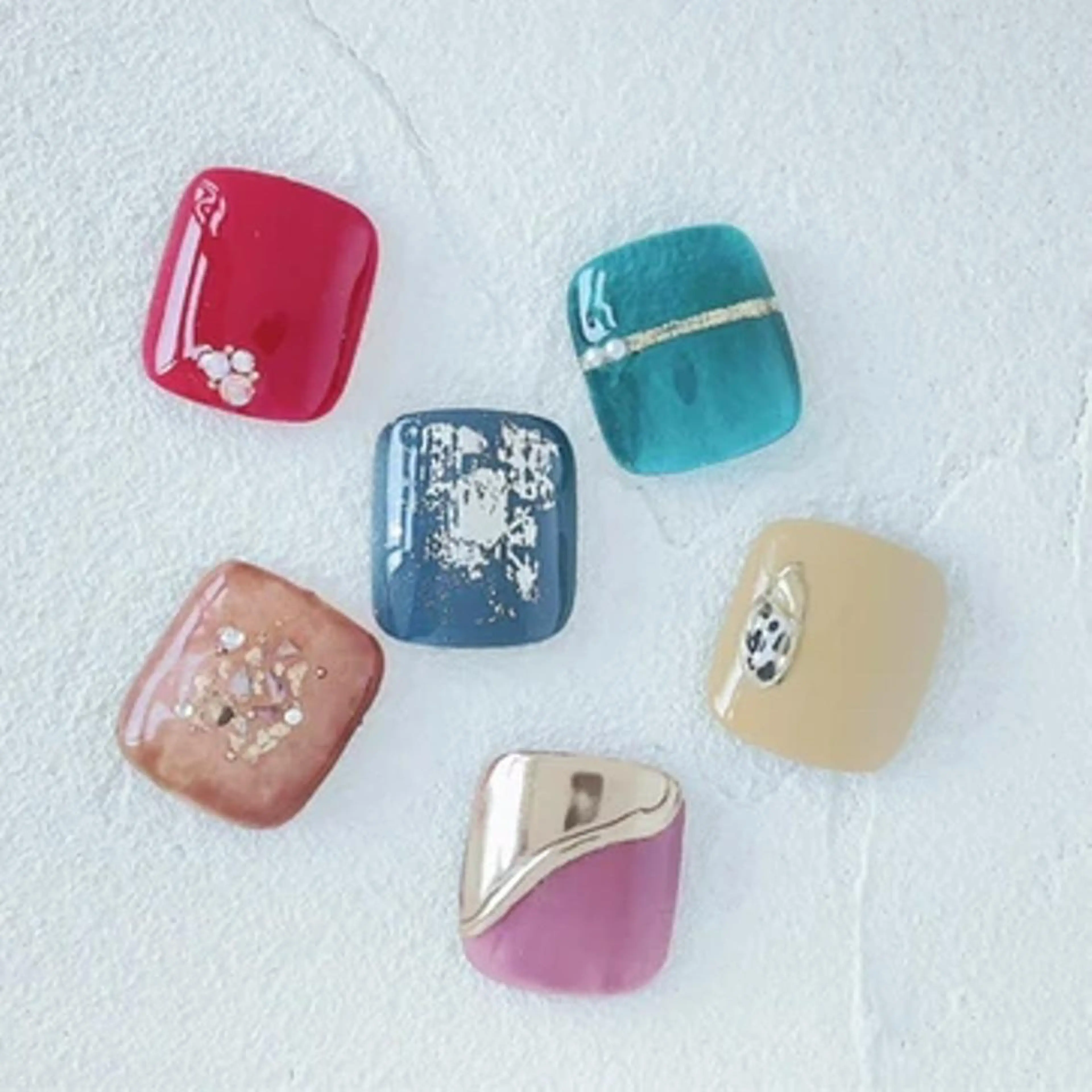 ネイル フットネイル 🫧Bianca 北浦和🫧野原のネイルデザイン