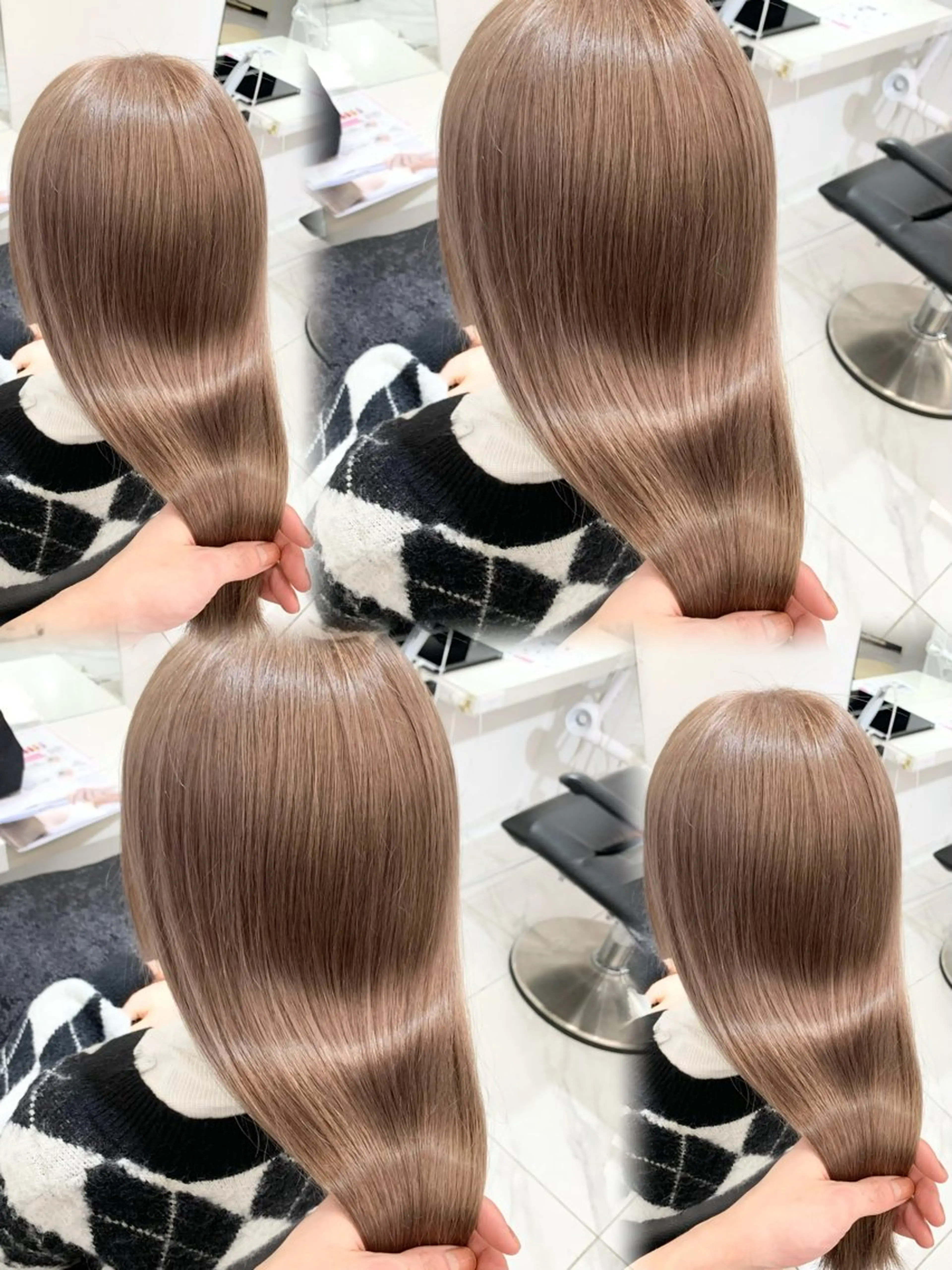 ミディアム カラー 及川 淳哉のヘアスタイル