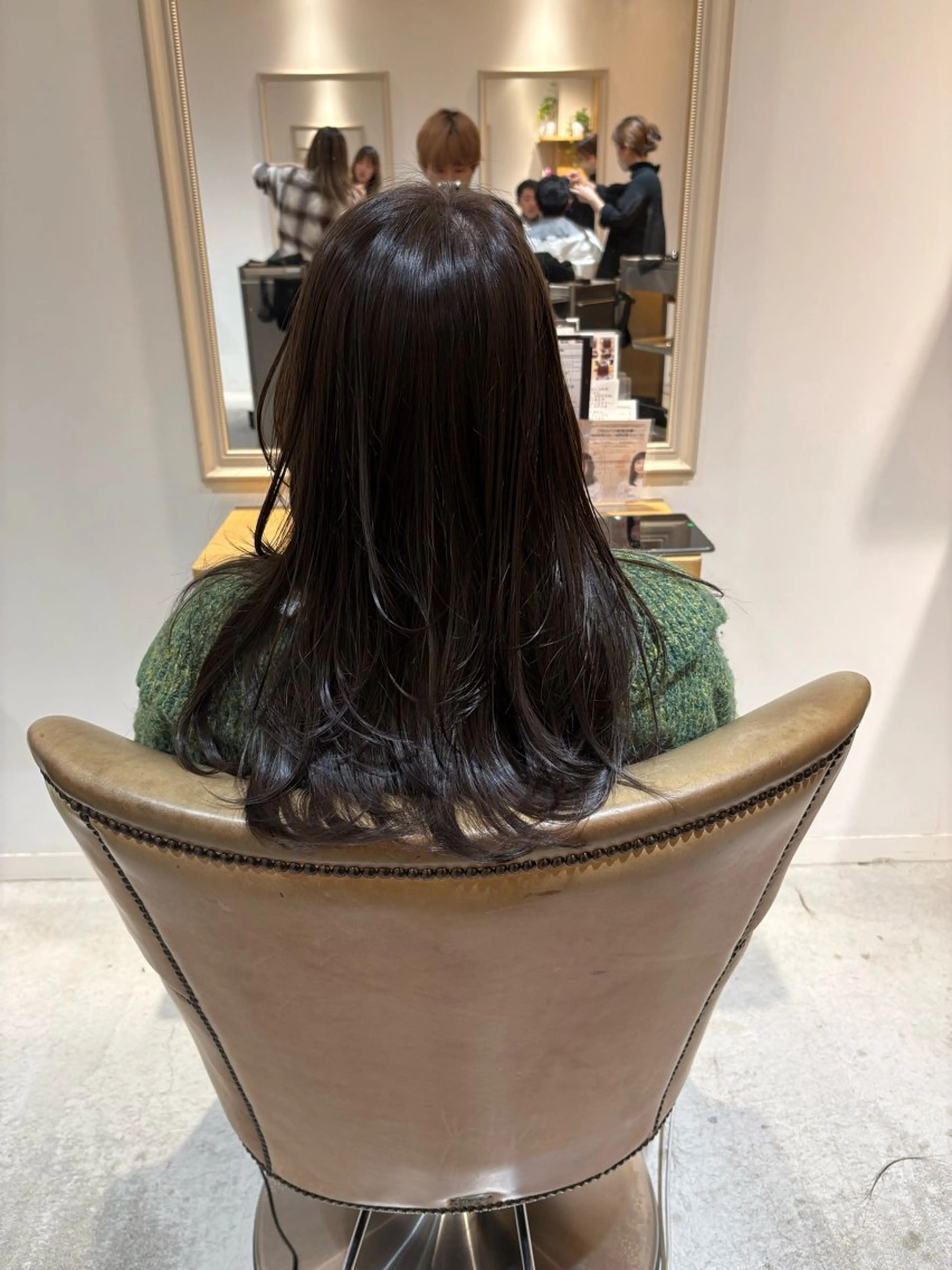 ロング レイヤーカット 髙木 夢叶のヘアスタイル