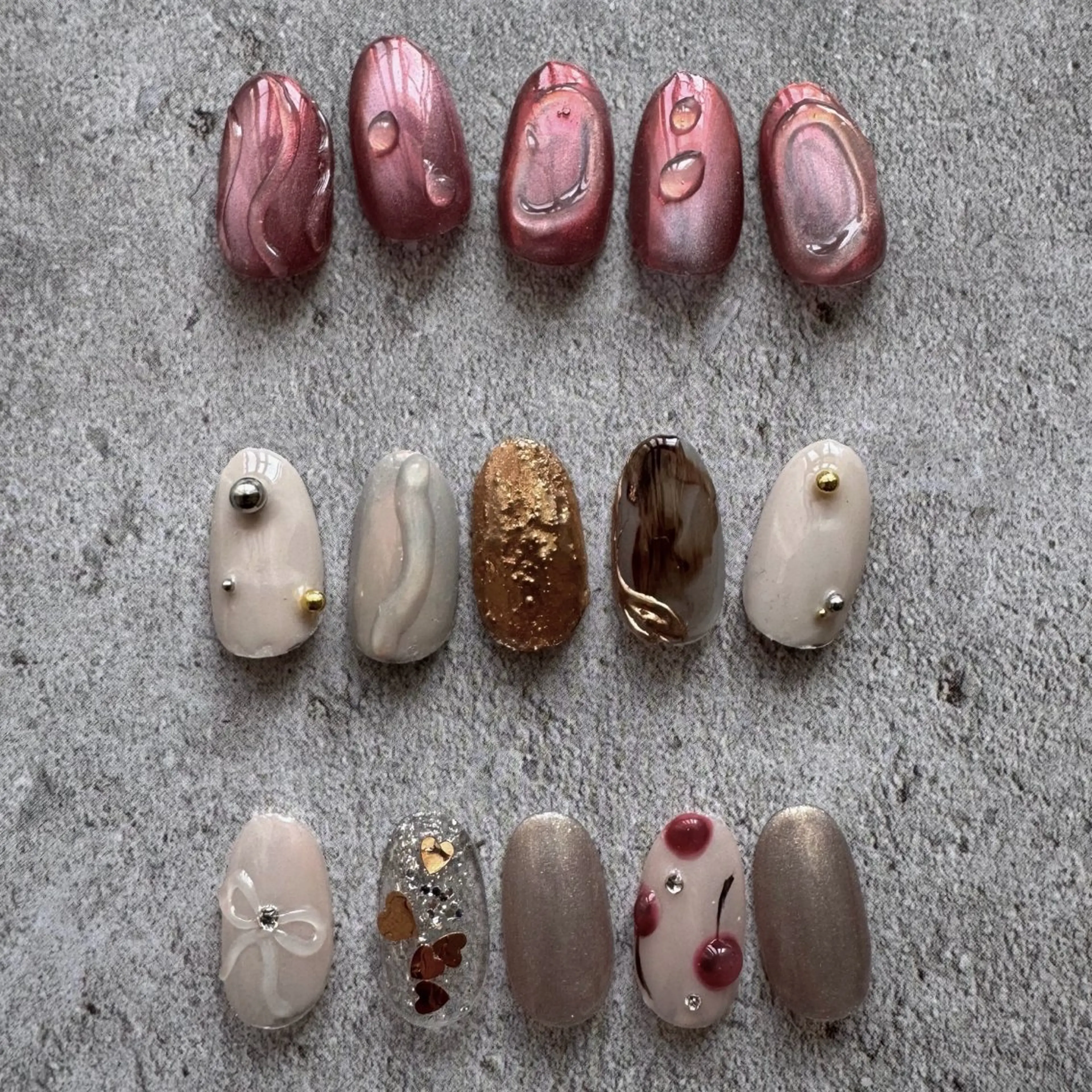 【パラジェル】オフ無volume course🤍の写真