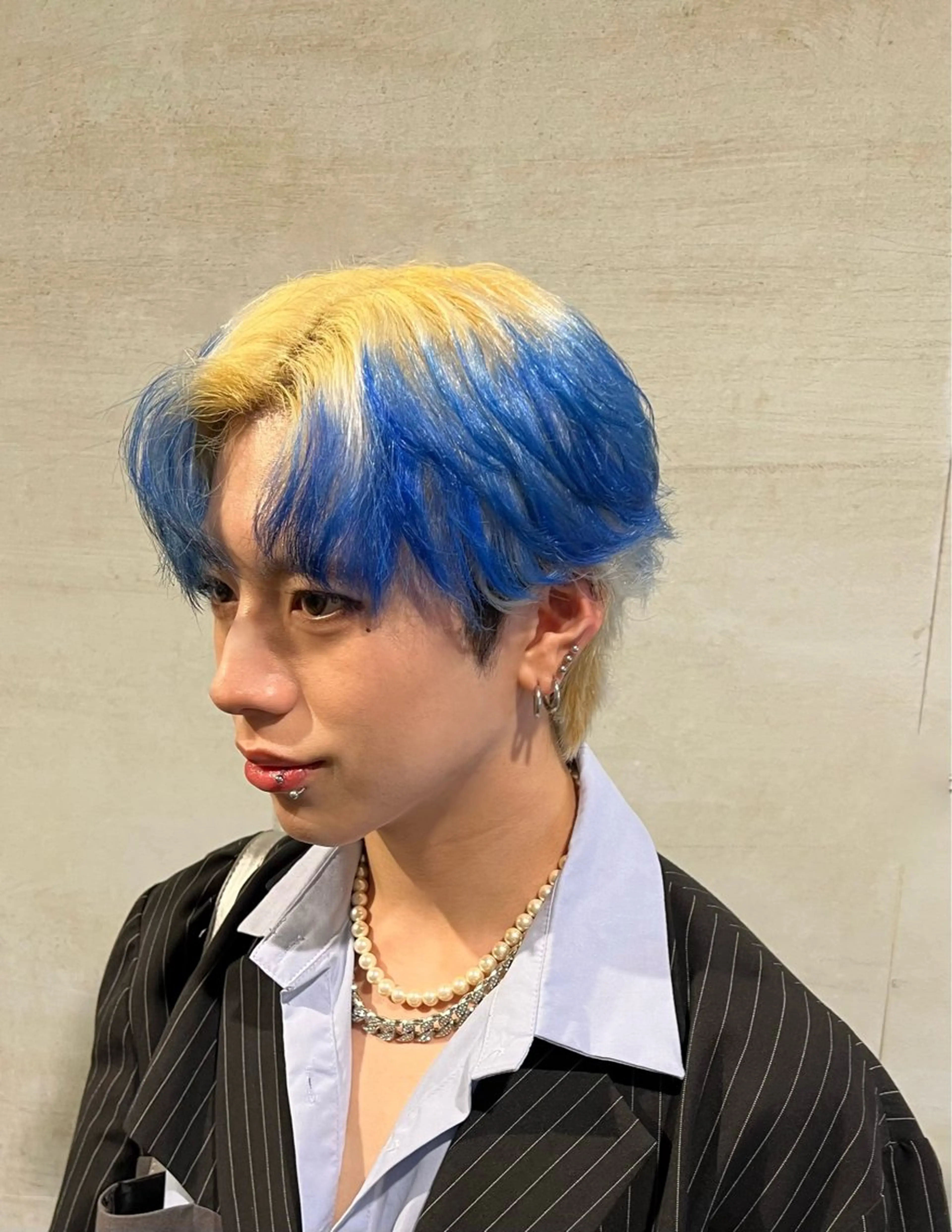 【デート前にオススメ🤫✨】いつもとひと味違う自分に慣れちゃいます😏💖メンズヘアセット👾の写真