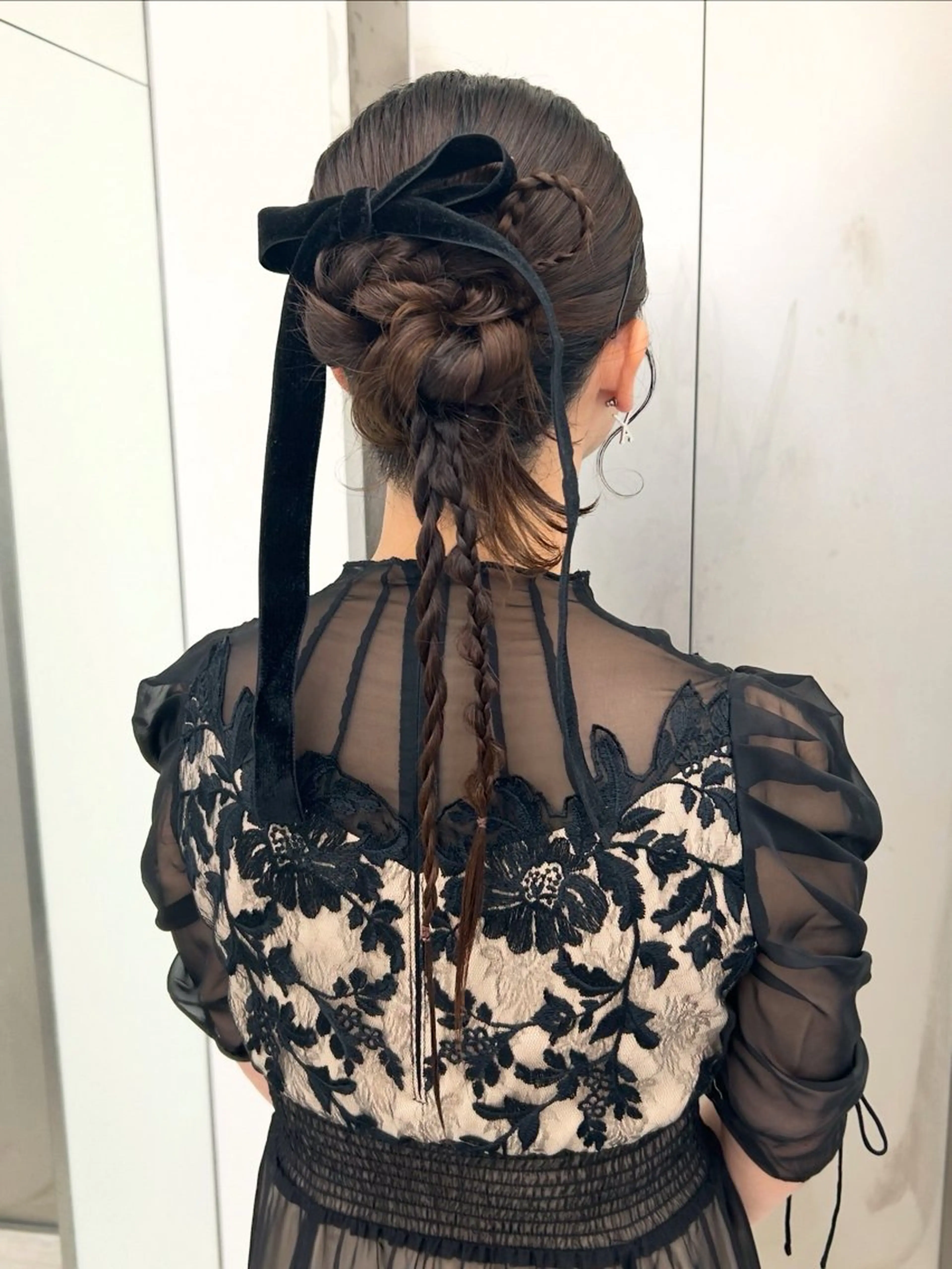 ヘアアレンジ カット ヘアセット 名古屋/艶カラー🫧 /アレンジ/ショートのヘアスタイル