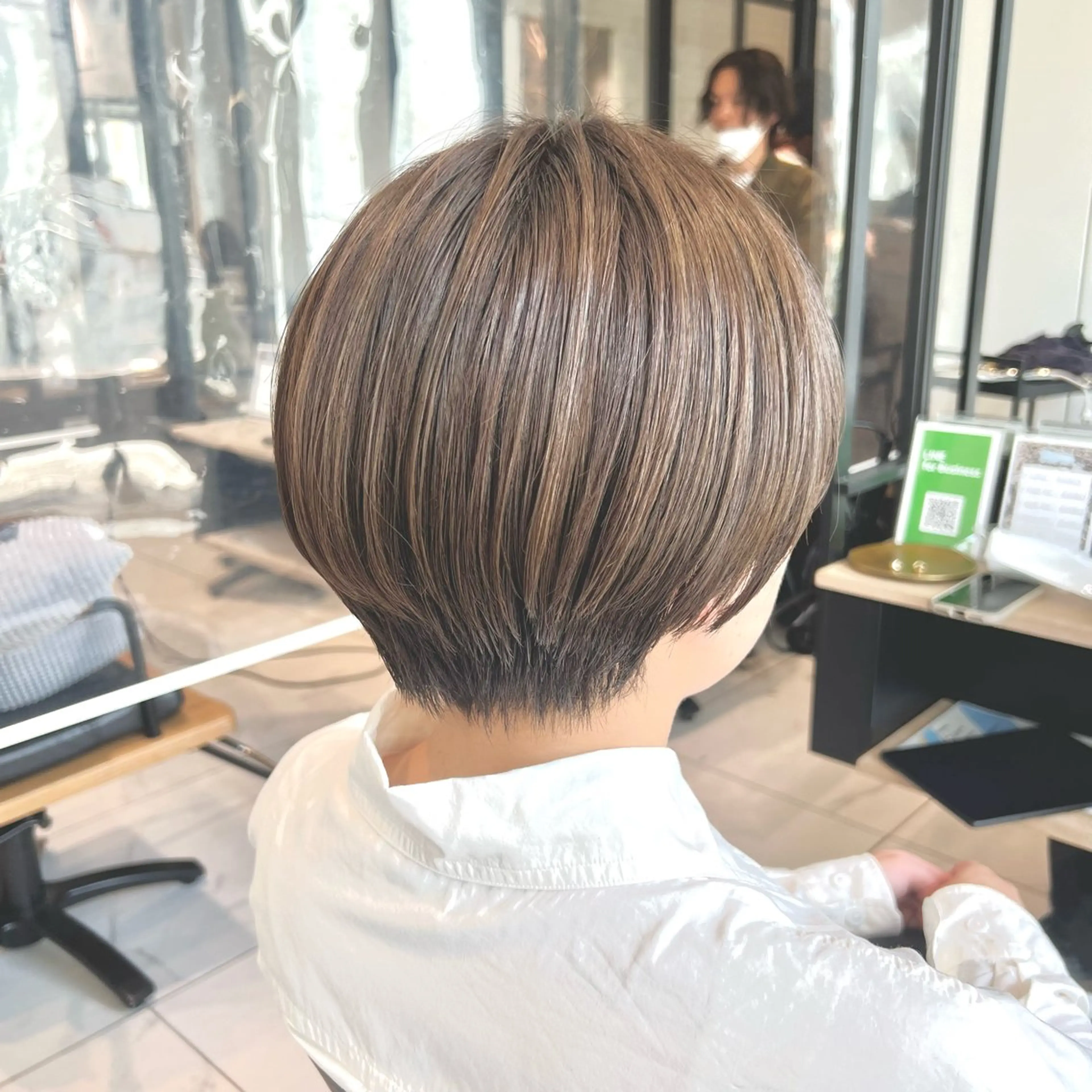 ショート カラー ヘアアレンジ ✨ショート・ボブ✨ 🌿‬宮脇 彩華🌿のヘアスタイル