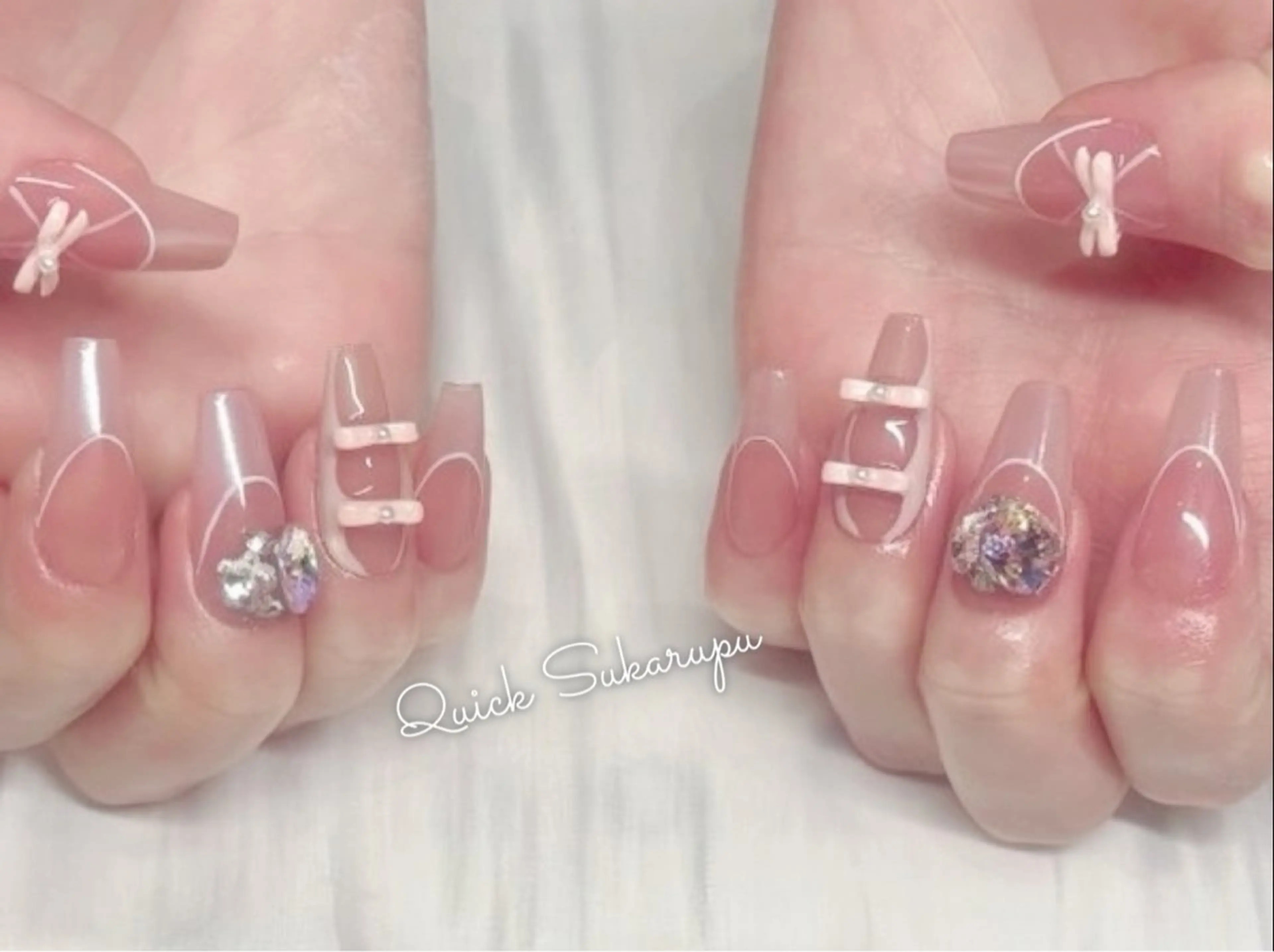 ネイル ハンドネイル Quick Sukarupu 高田馬場店所属・Quick Sukarupuのネイルデザイン