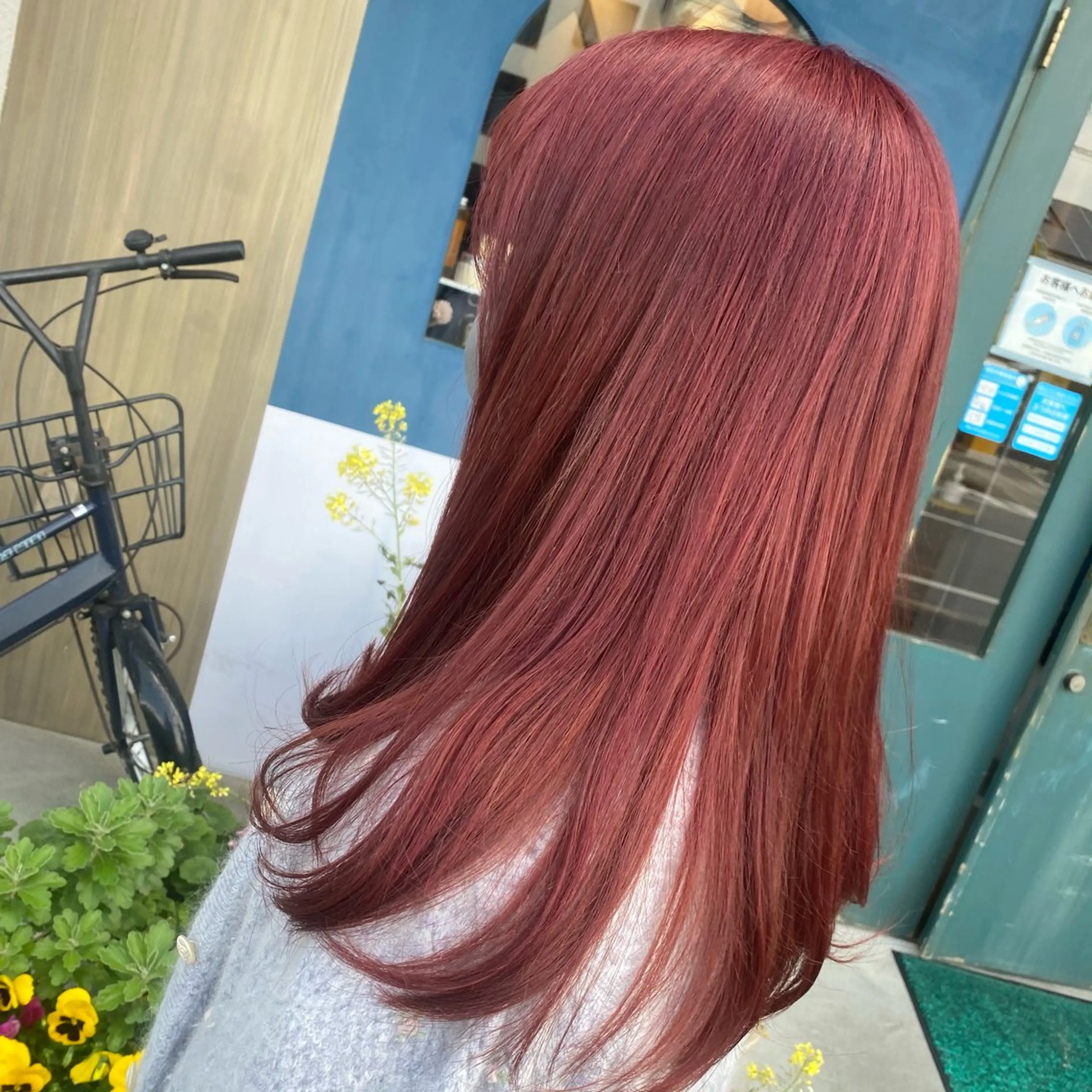 🫧【透明感】🫧ハイクオリティーカラー+カシミヤ酸熱トリートメントの写真