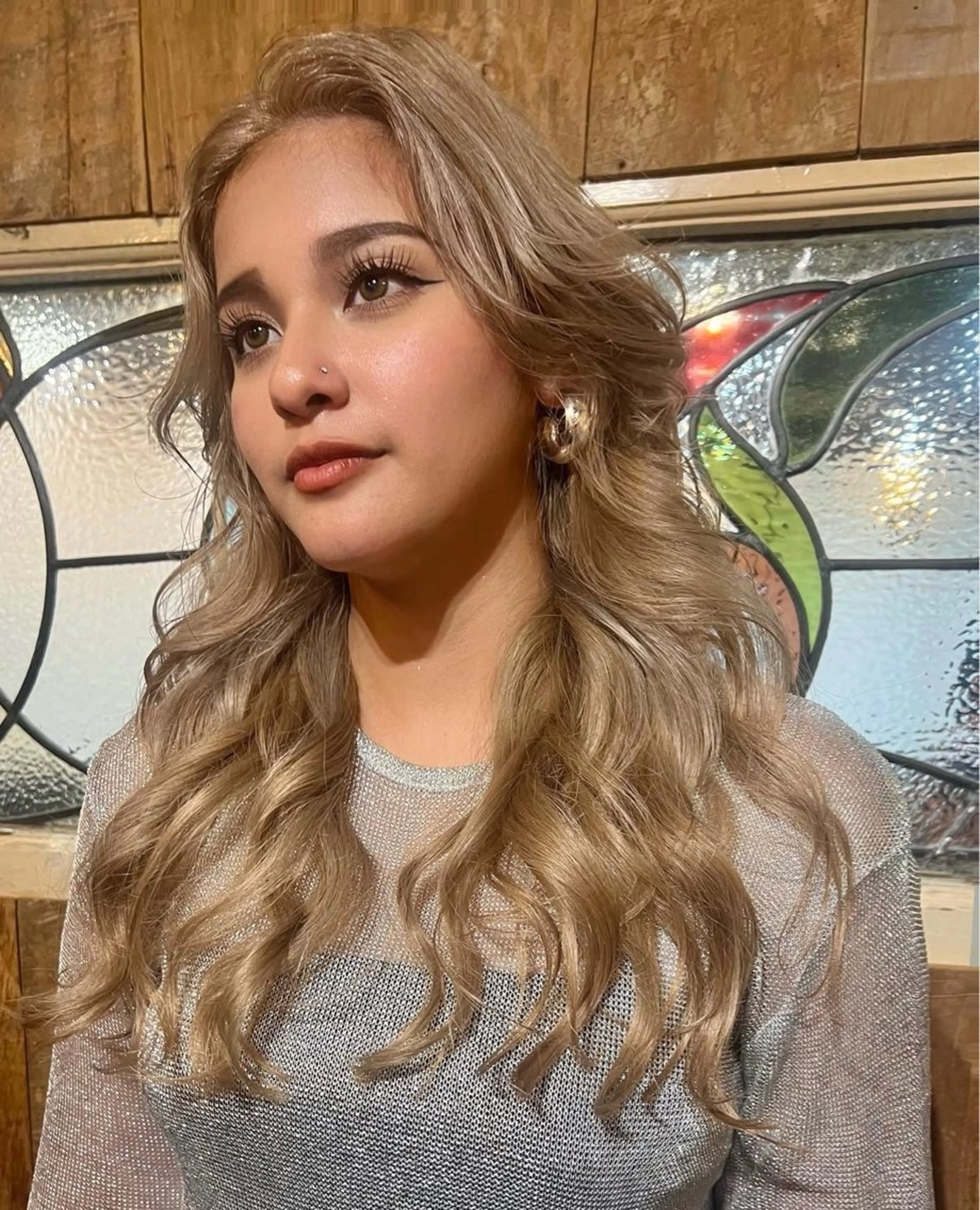 ロング カラー ヘアカラー 海外レイヤー/ ブロンドKazuhaのヘアスタイル