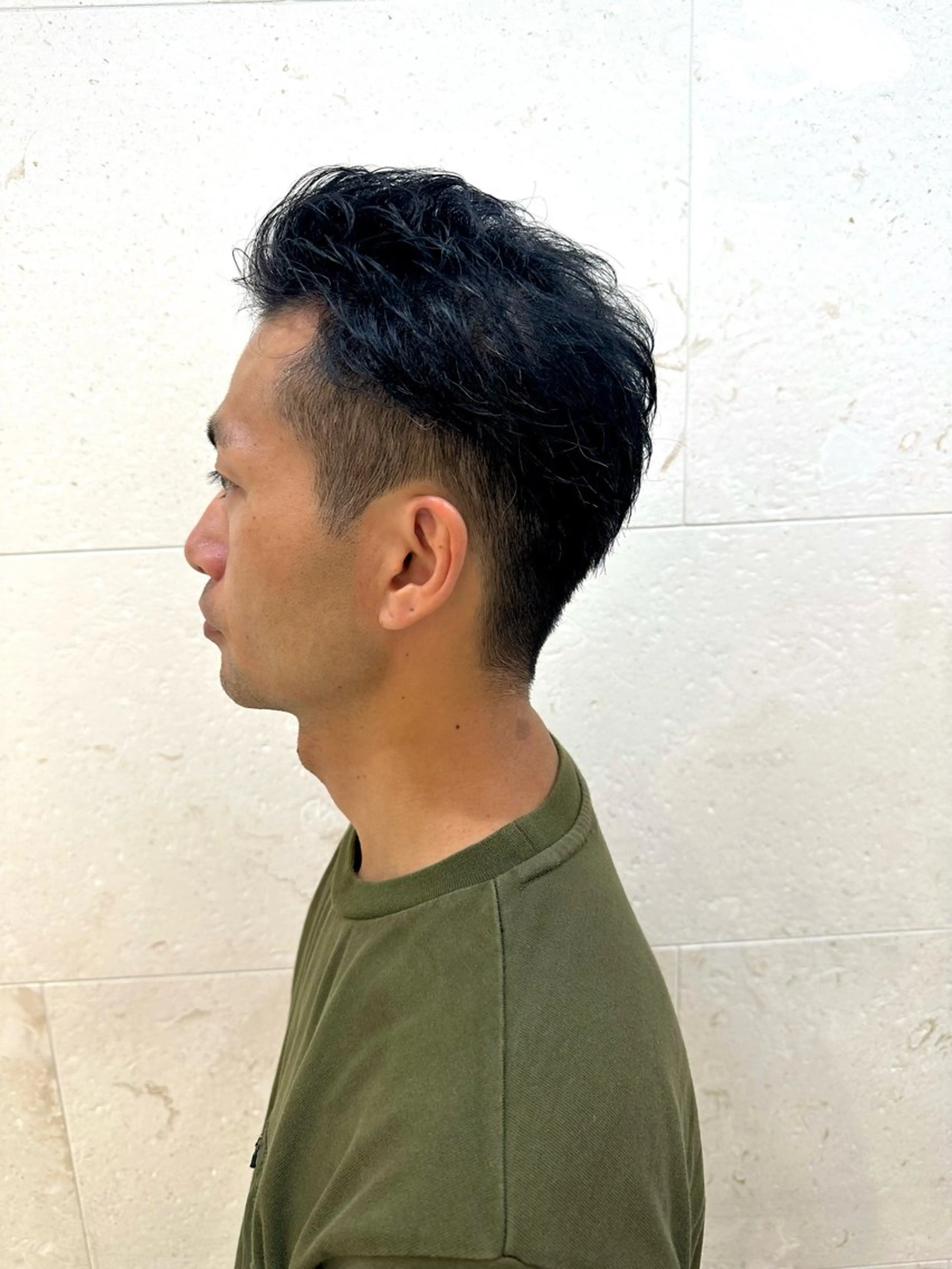 ショート メンズ 安田 柚月のヘアスタイル