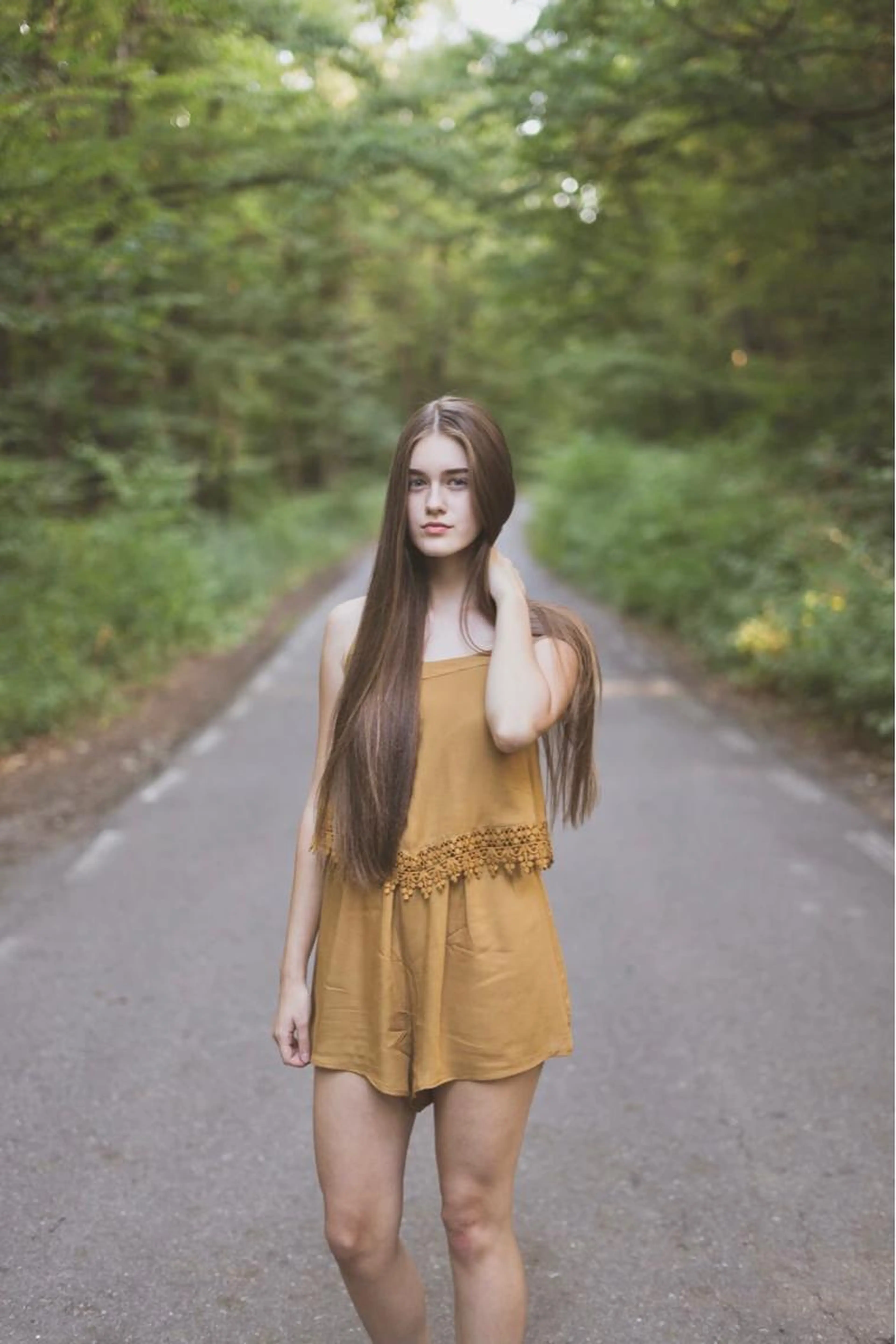 カラー&コスメストレートパーマ&超音波アイロン&ナノスチーム&3stepトリートメントの写真