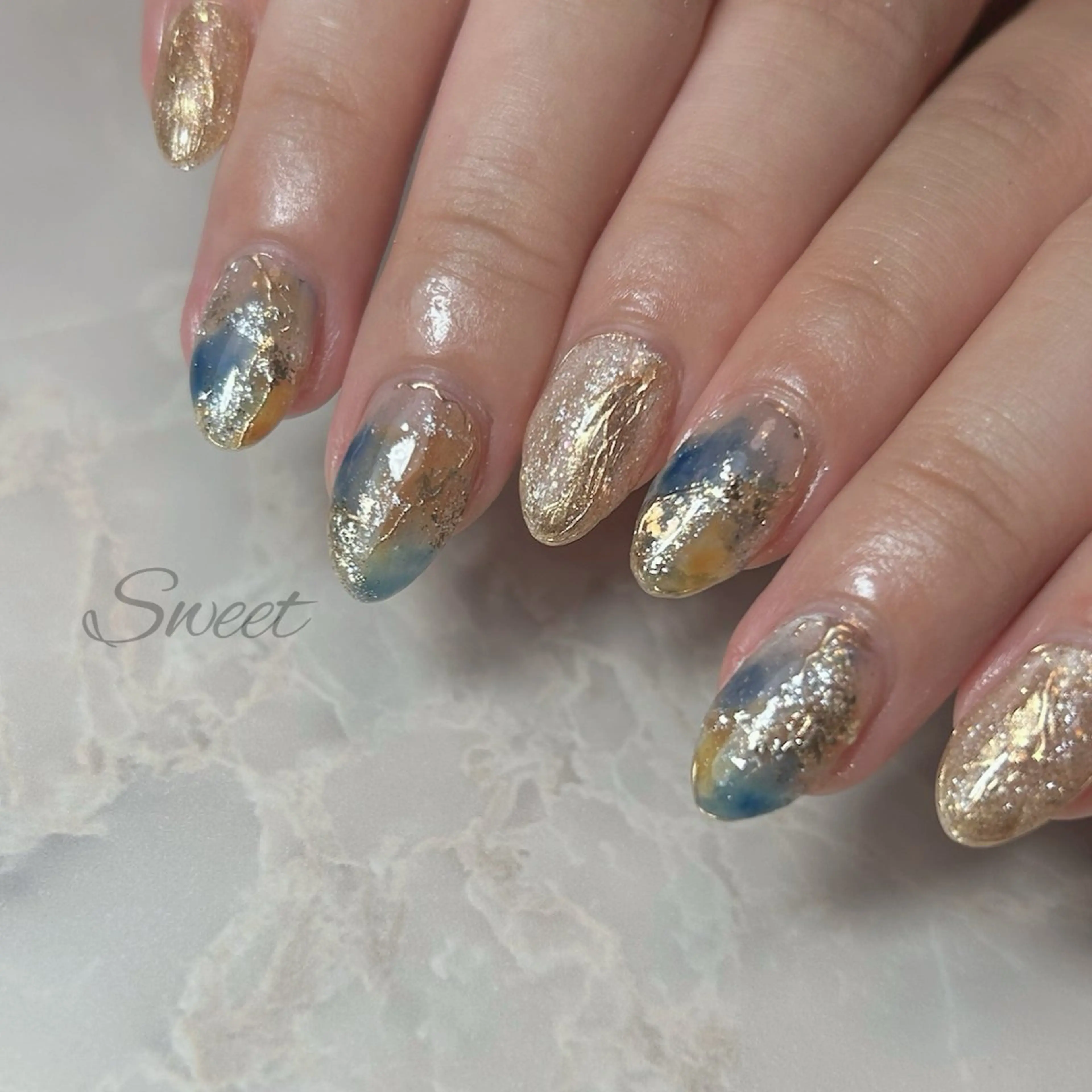 ネイル ハンドネイル sweet 仲野陽子のネイルデザイン