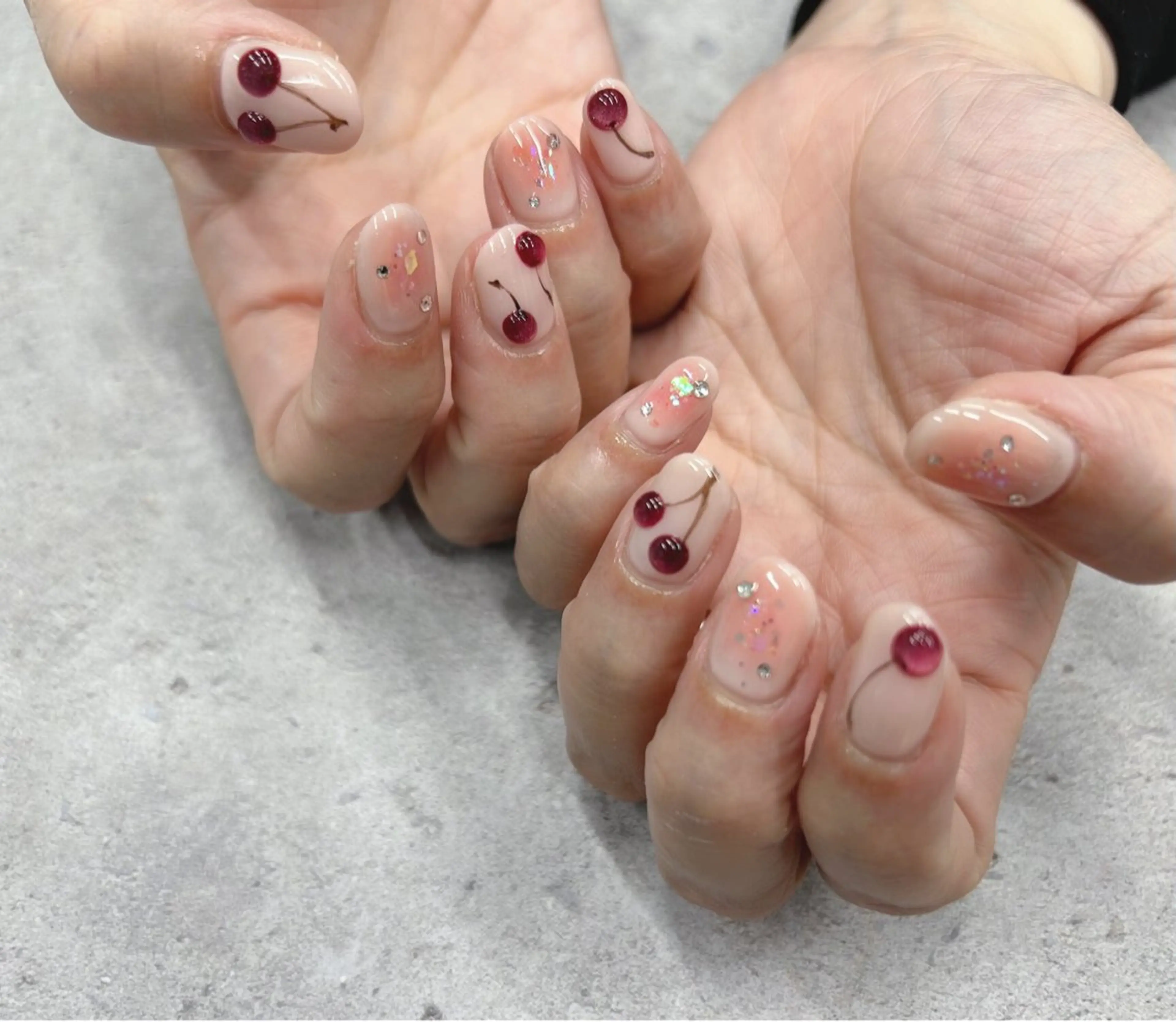 ネイル チークネイル ハンドネイル Nail Salon agré所属・agré ネイルサロン　アグレのネイルデザイン