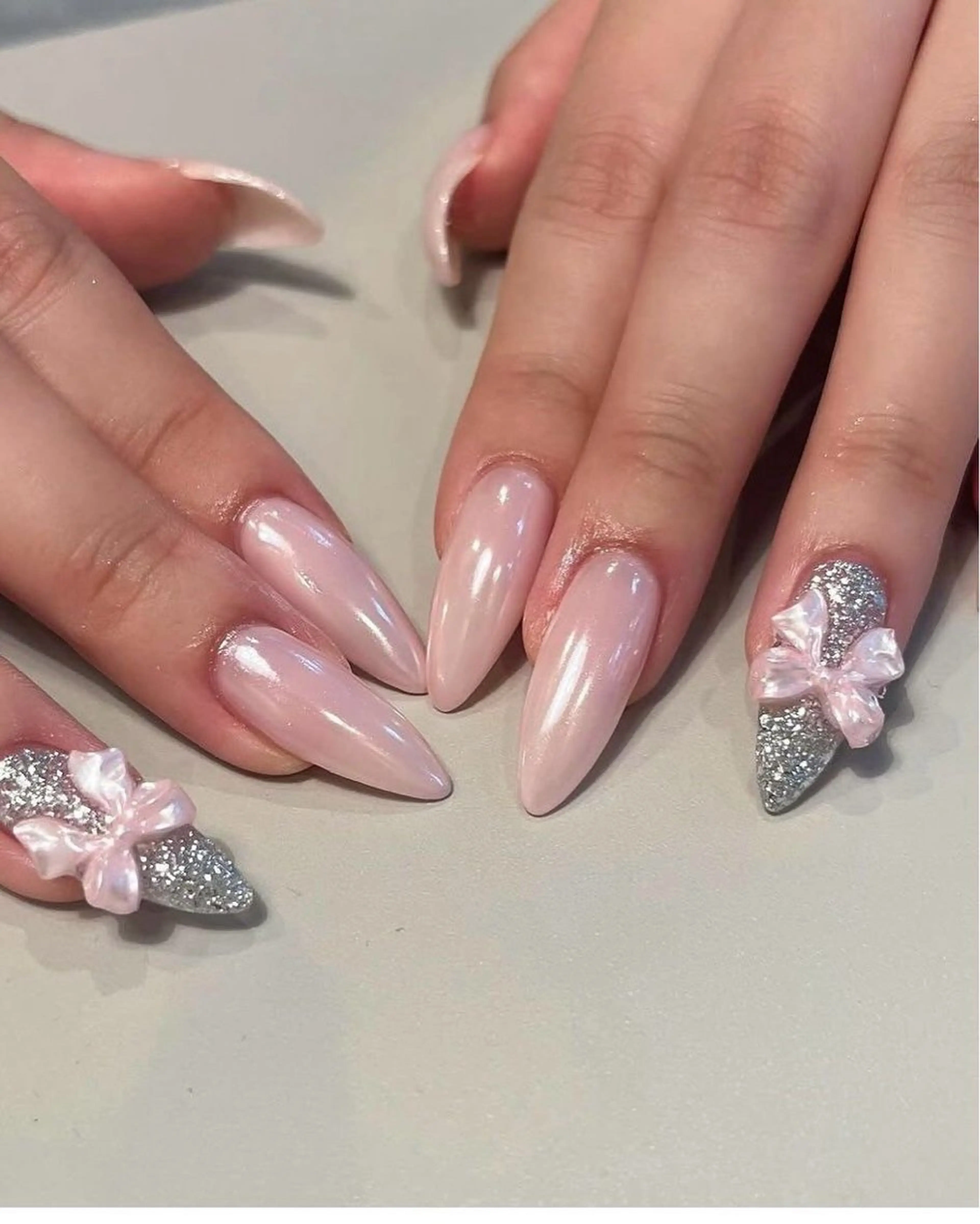 ネイル 韓国ネイル 持ち込み ハンドネイル EMI ANA.CHUOのネイルデザイン