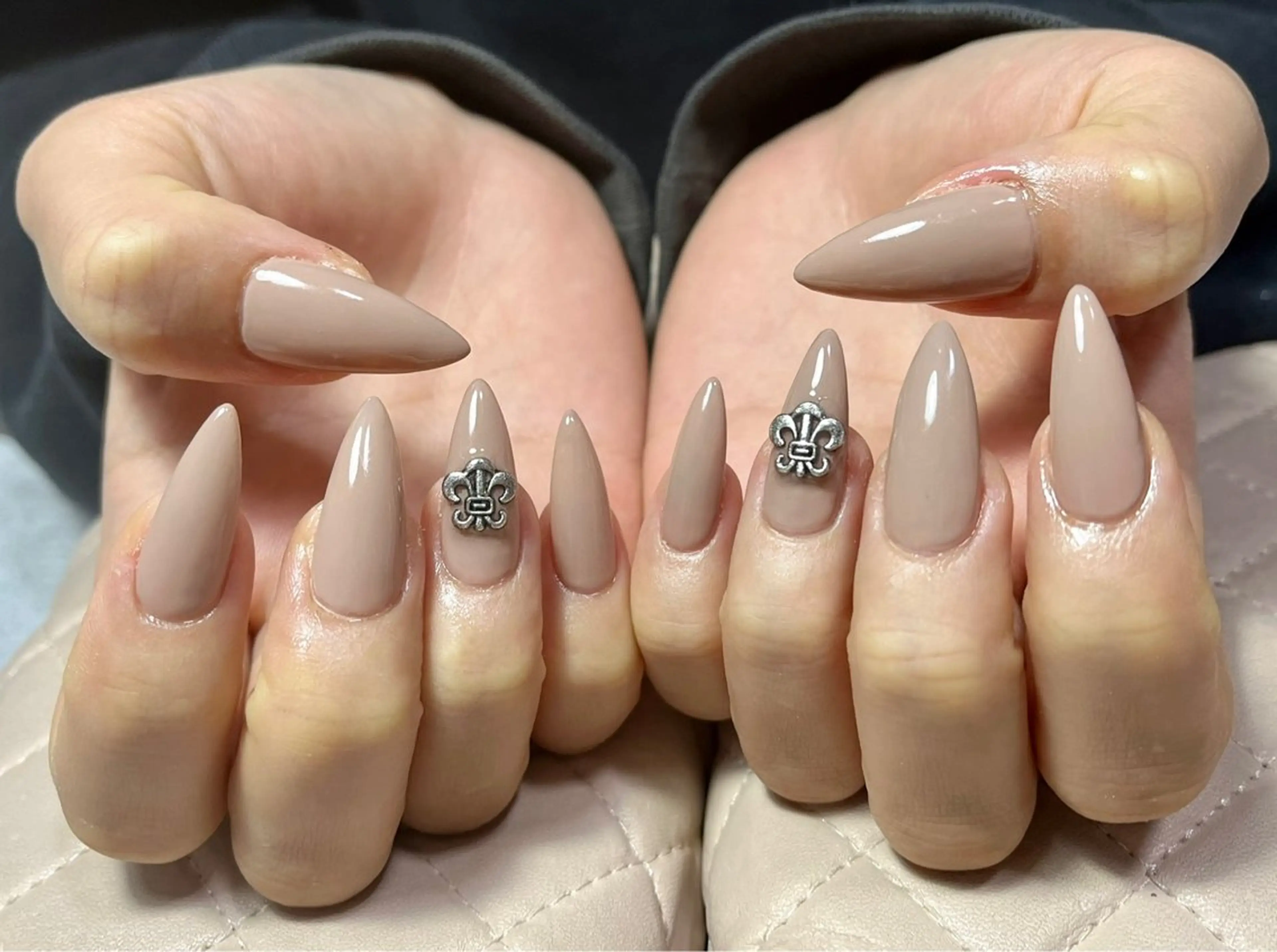 ネイル ハンドネイル goldgleams ちなのネイルデザイン