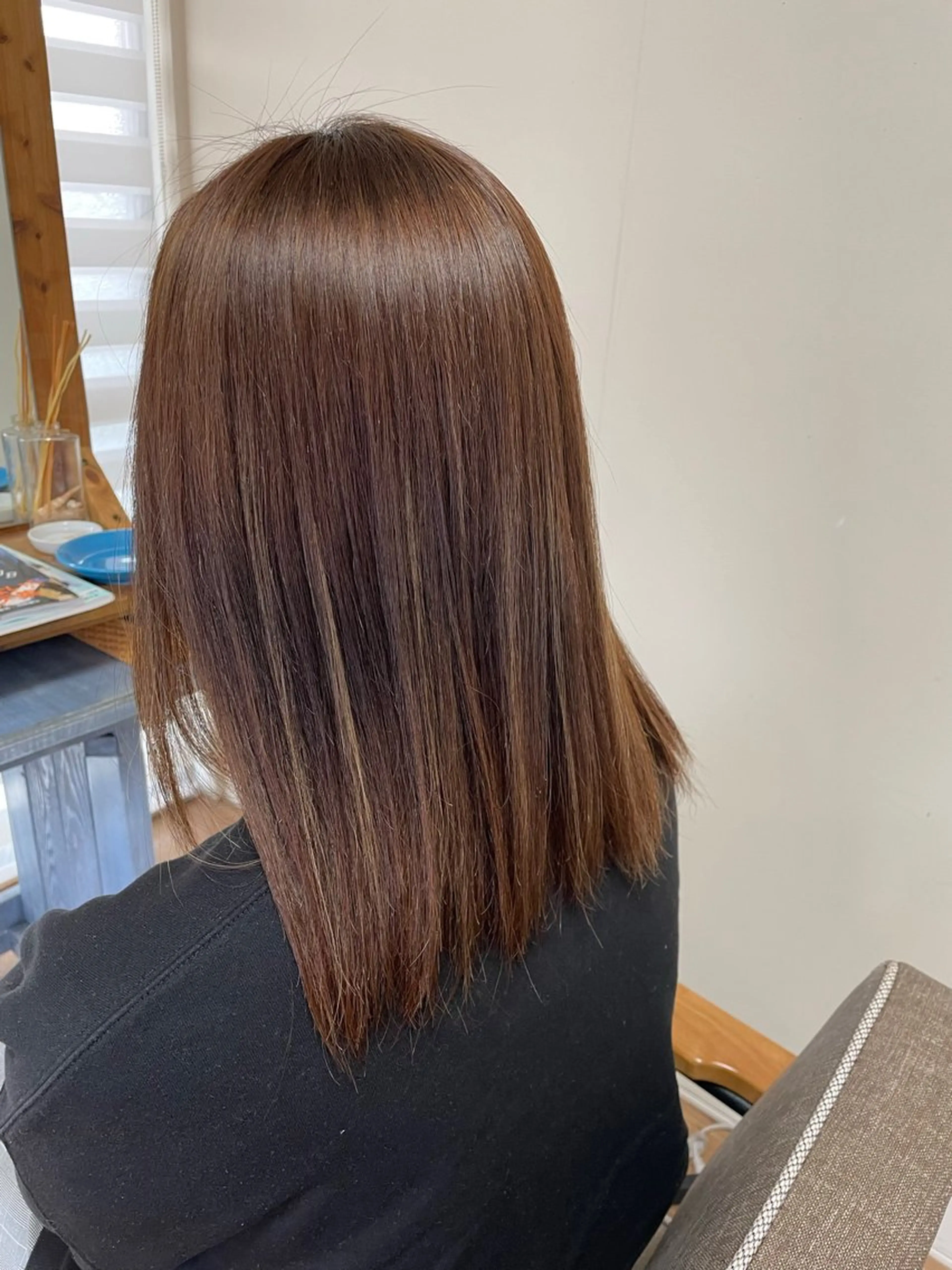 ミニモ特別価格🌈学割フル縮毛矯正¥7200の写真