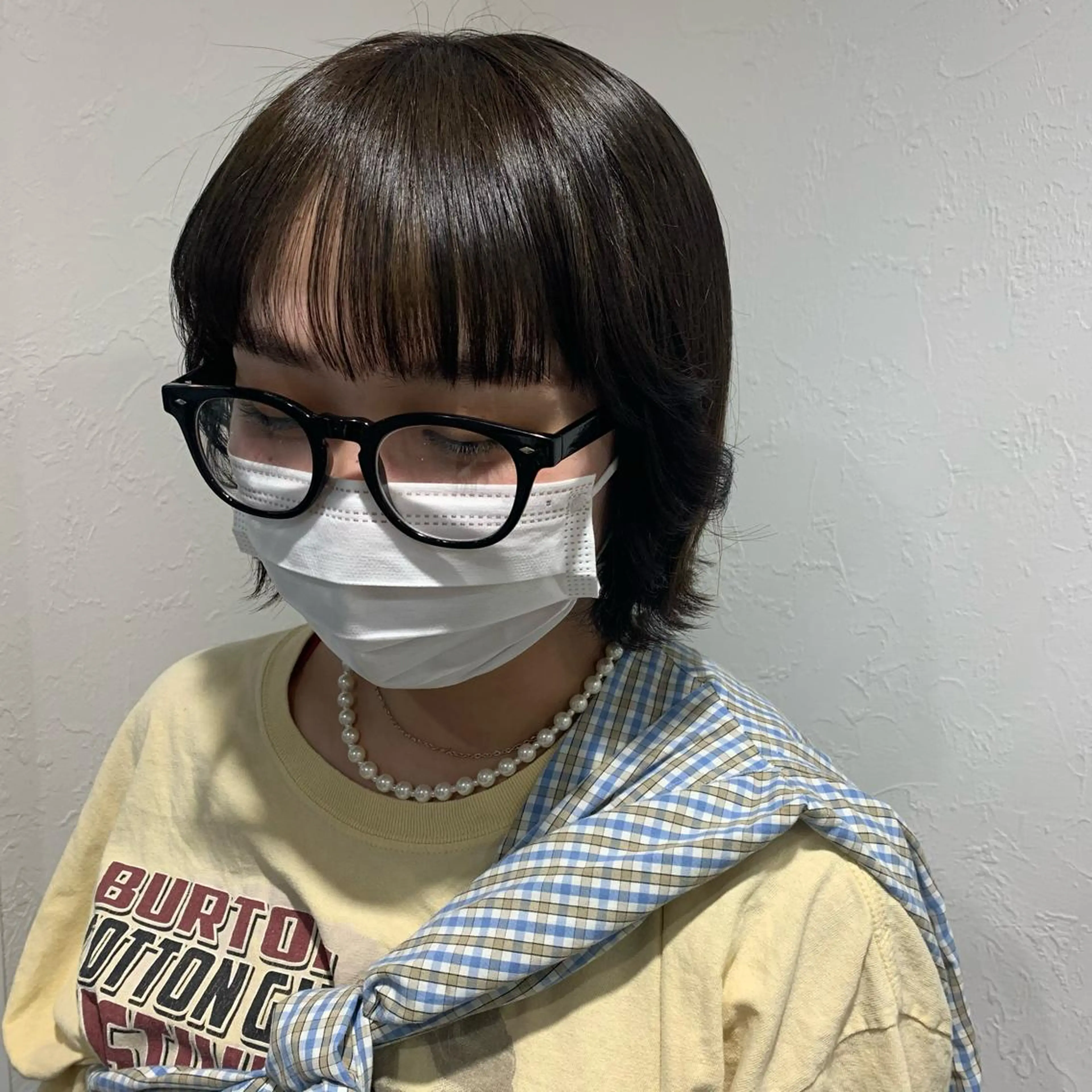 ショート 縮毛矯正 IwAsh  大和駅店所属・shiho .のヘアスタイル