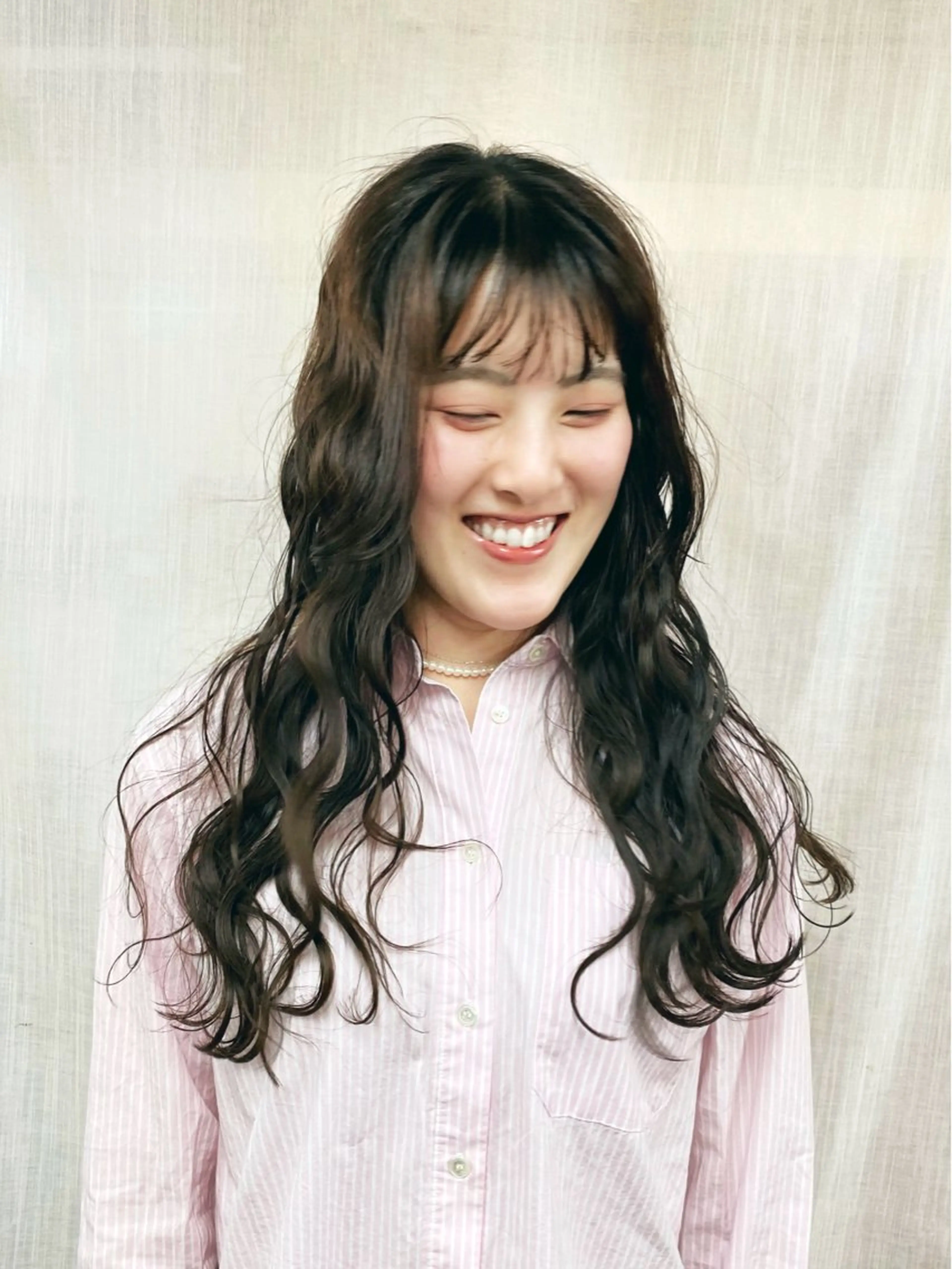 ロング パーマ 𣘺夲友梨/ メンズ/恵比寿のヘアスタイル