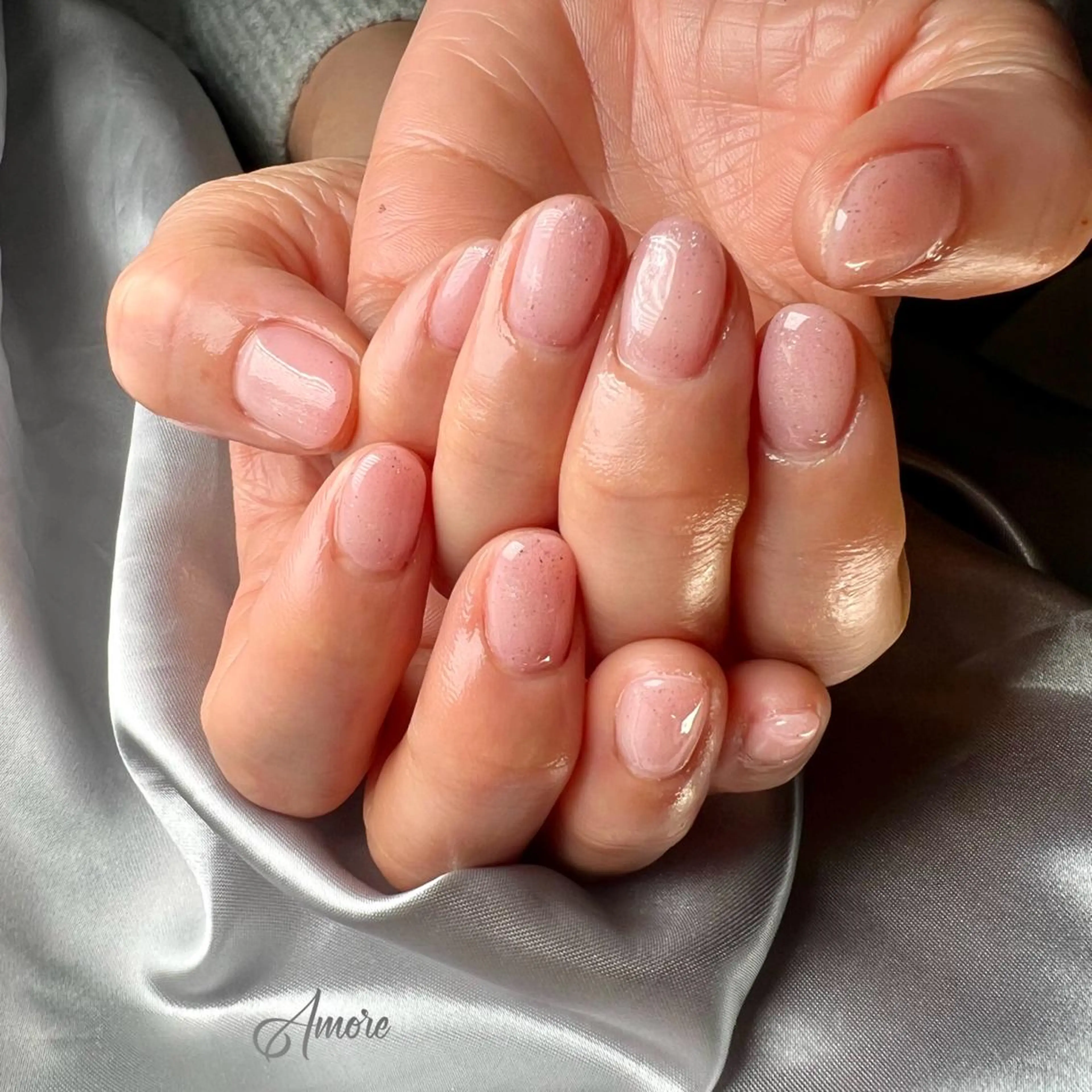 ネイル ジェルネイル 韓国ネイル ミラーネイル オフィスネイル パラジェル You kyehwaのネイルデザイン