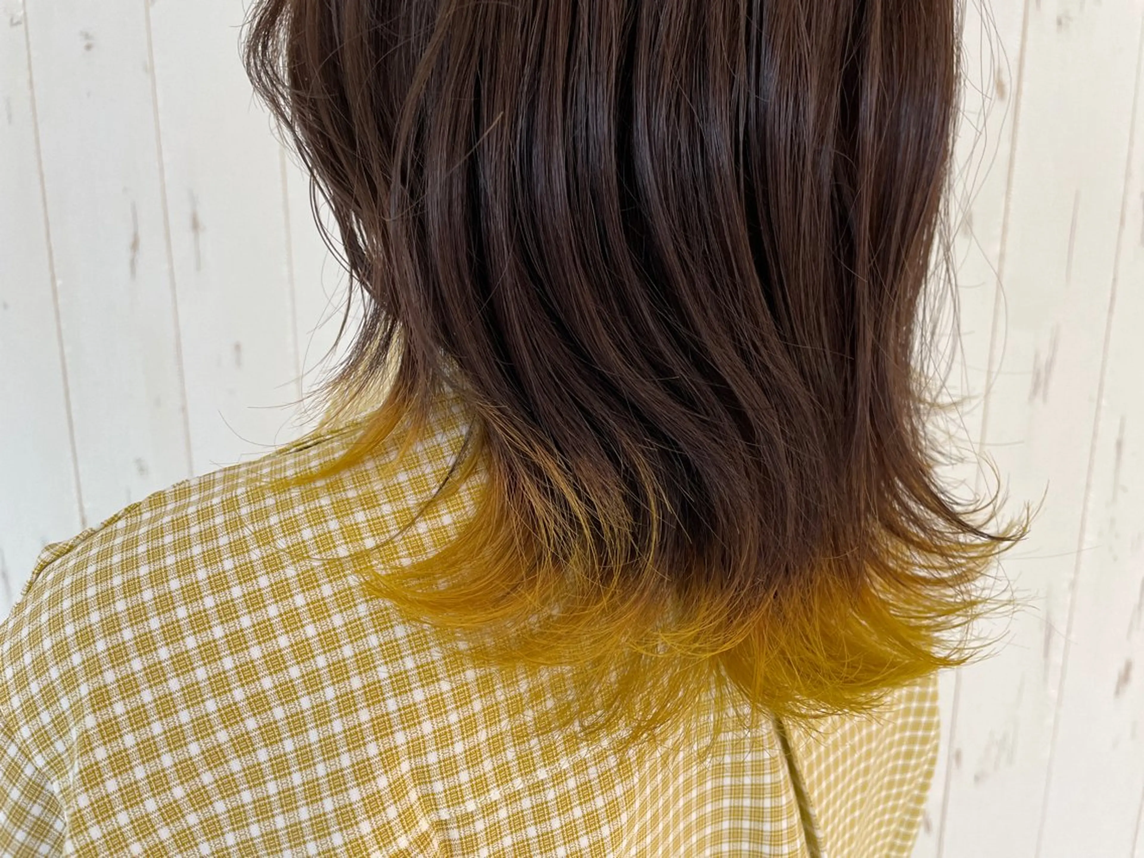 ミディアム カラー アッシュ ブリーチ 透明感カラー イルミナカラー カット ヘアカラー ボブ/透明感カラー 🤍永田真穂のヘアスタイル