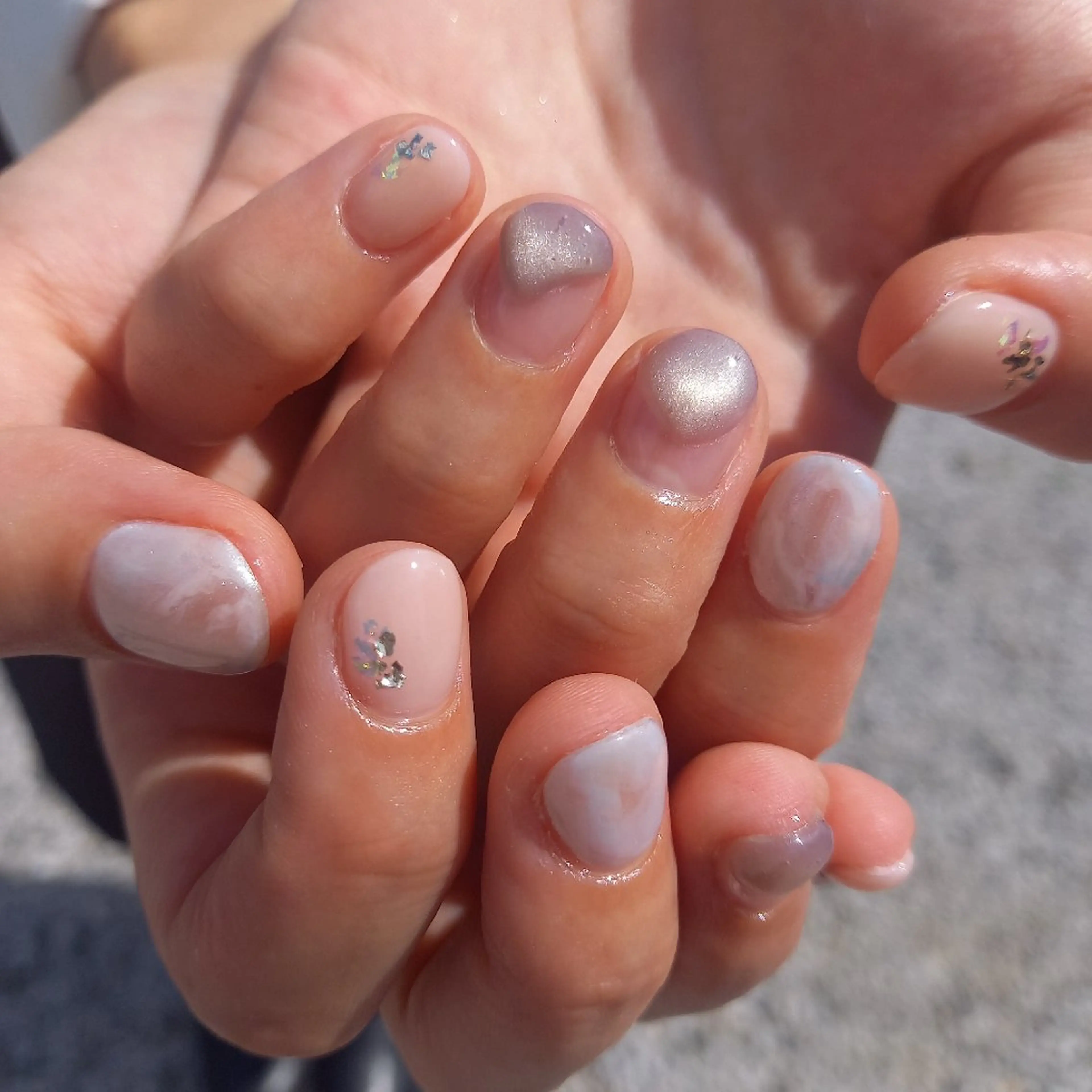 ネイル ハンドネイル ænon nailのネイルデザイン