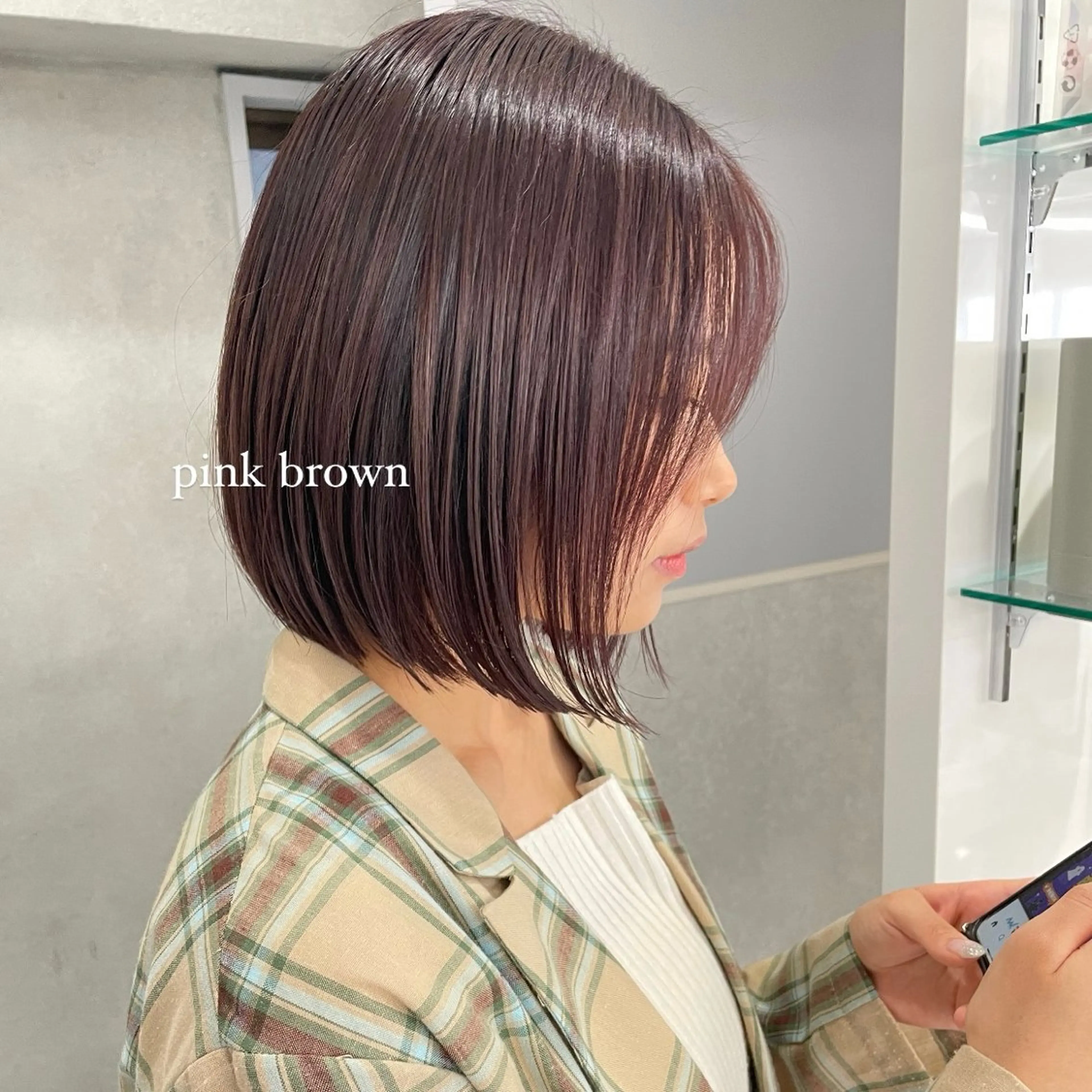 ショート カラー カット ヘアカラー ハイトーン/ボブ /HBL/AYUNAのヘアスタイル