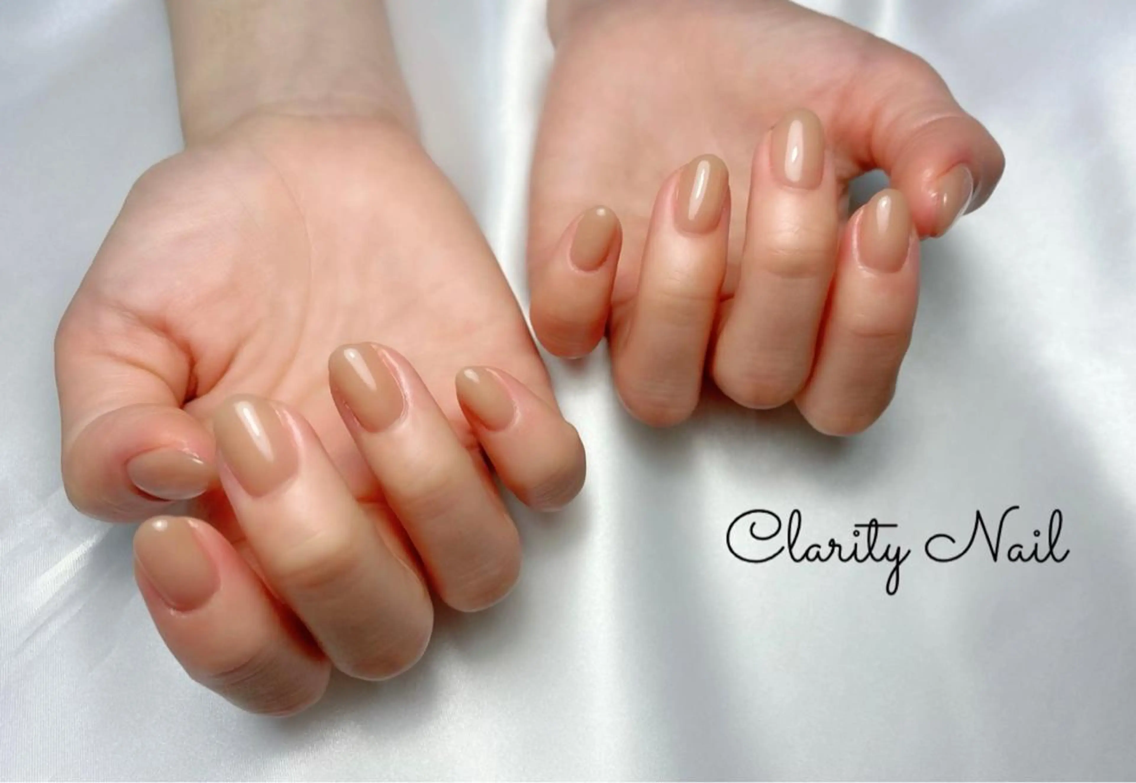 ネイル ワンカラーネイル ハンドネイル Clarity Nailのネイルデザイン