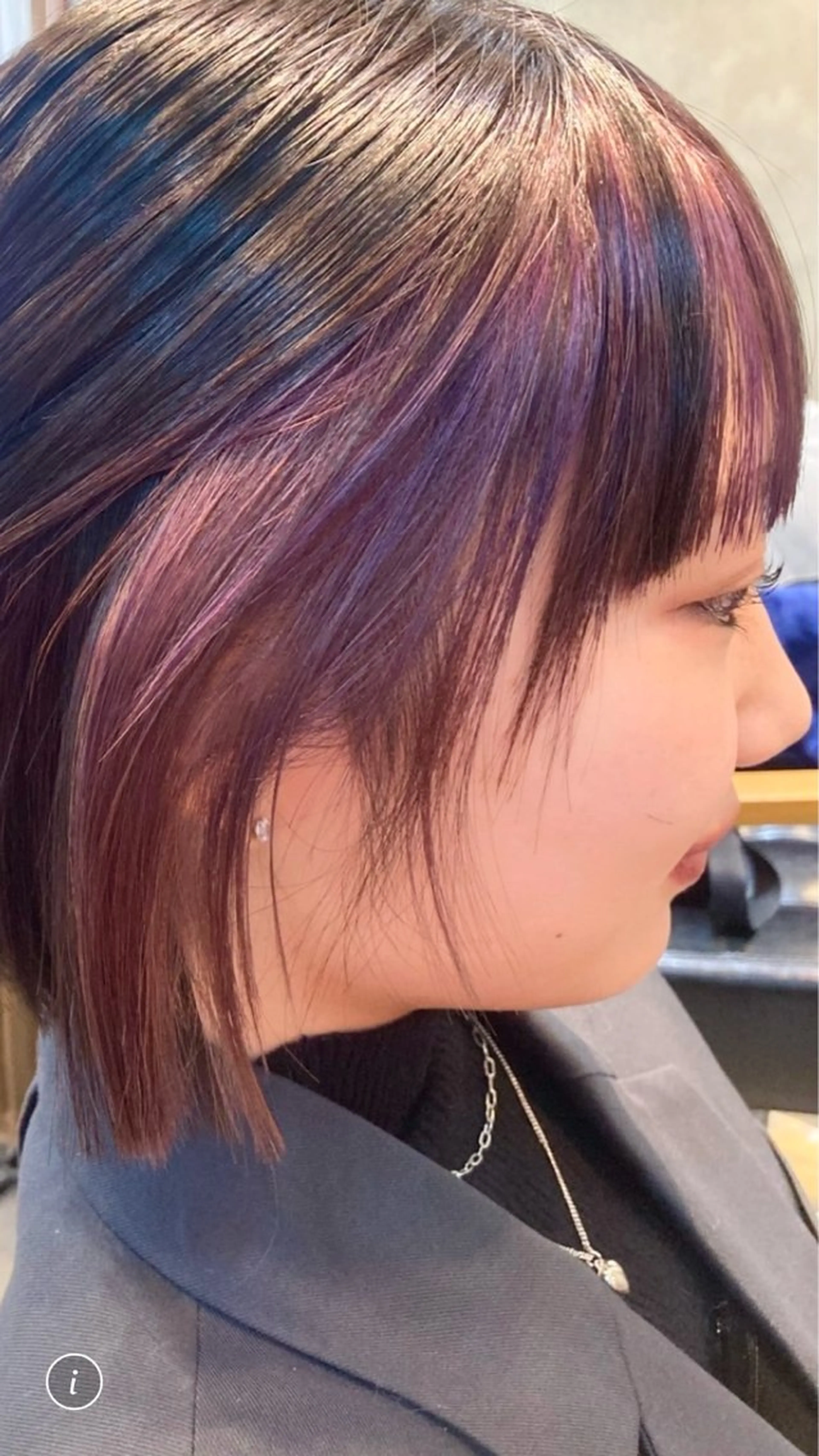 ショート ミストバング トリートメント 髪質改善🌸 タケウチハナノのヘアスタイル