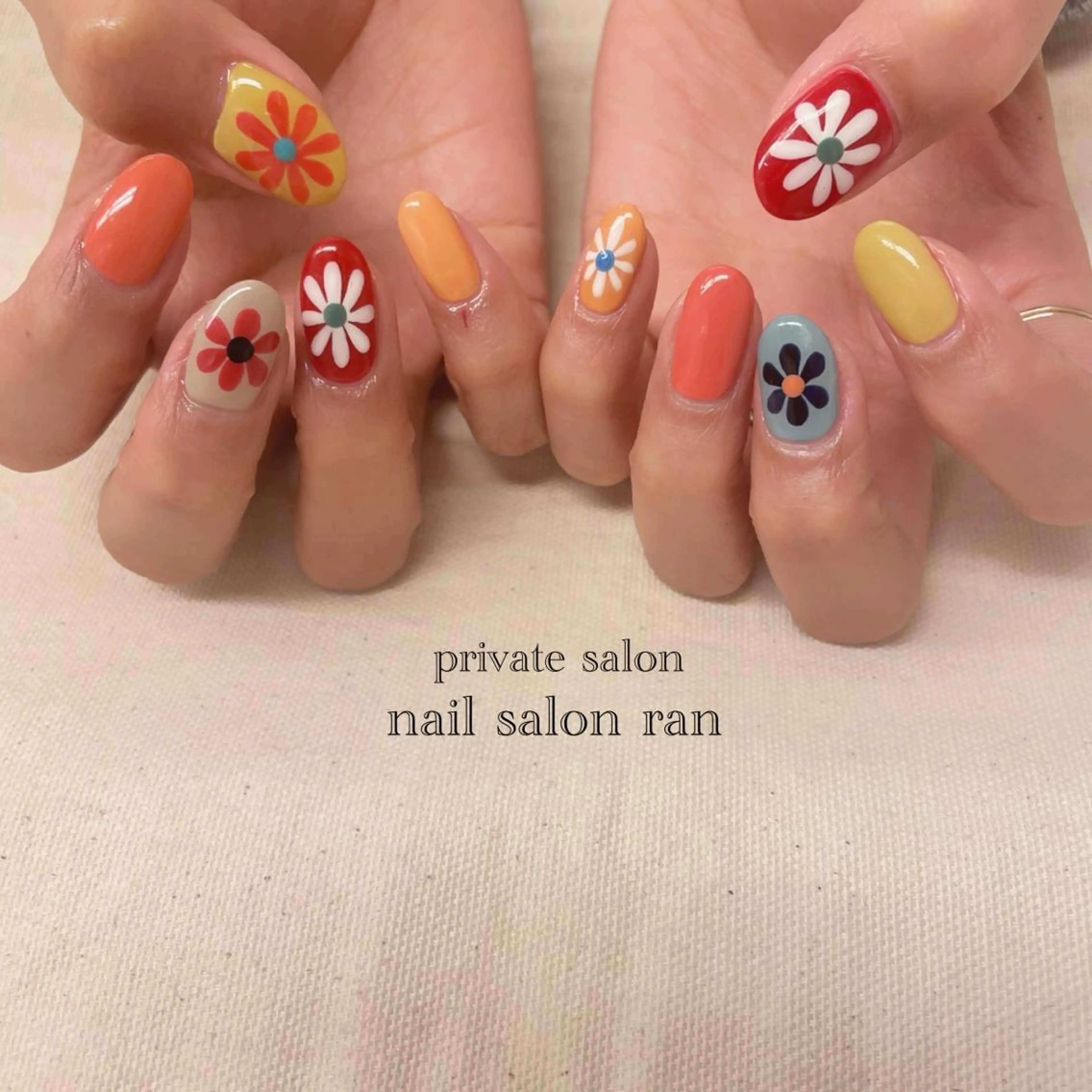 ネイル nailsalon ranのネイルデザイン
