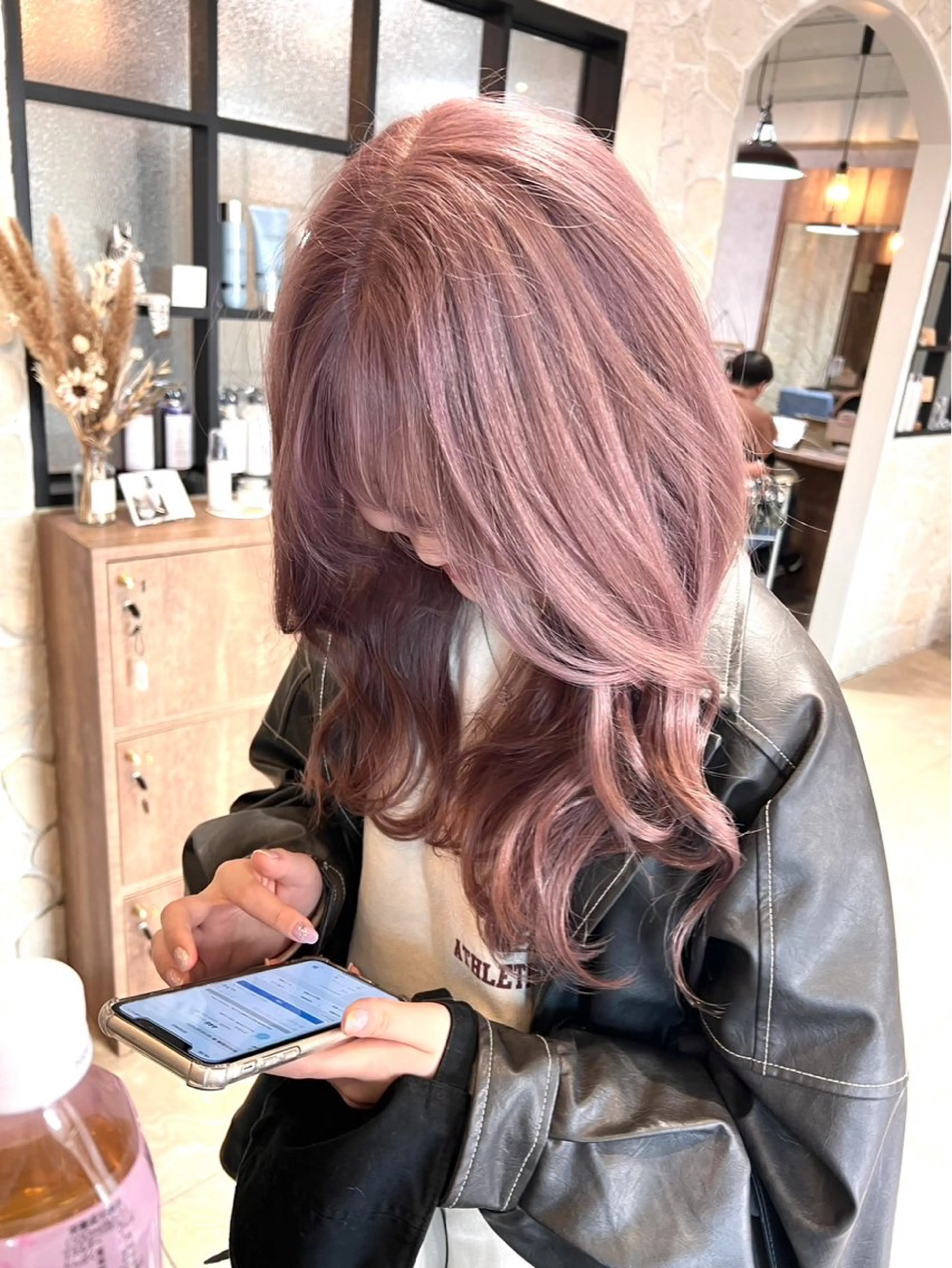 【🎀ブリーチメニュー🎀】カット+Wカラー+1stepトリートメントの写真