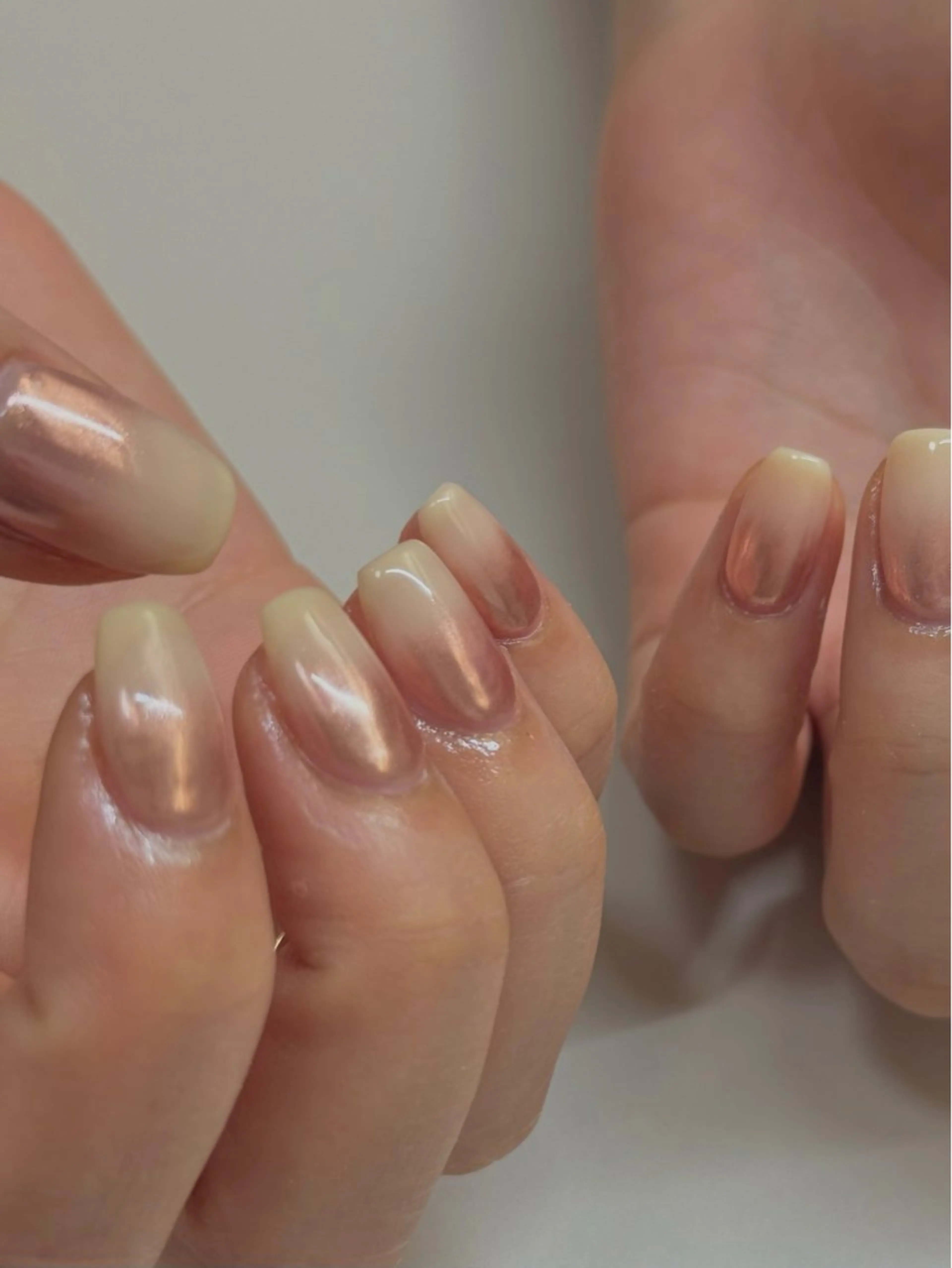 ネイル ミラーネイル ハンドネイル .clair 【クレル】のネイルデザイン