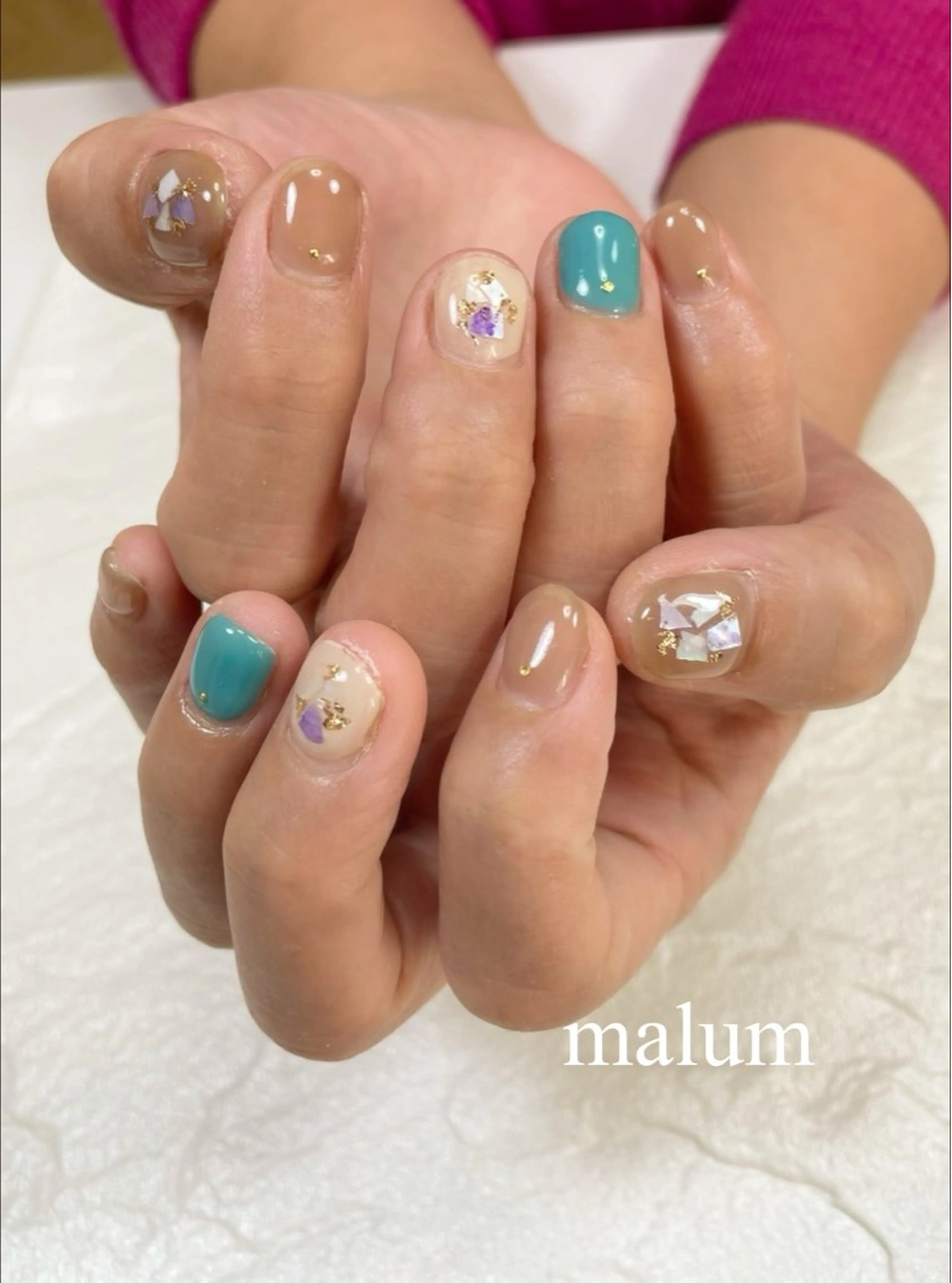 ネイル ハンドネイル malum nailのネイルデザイン