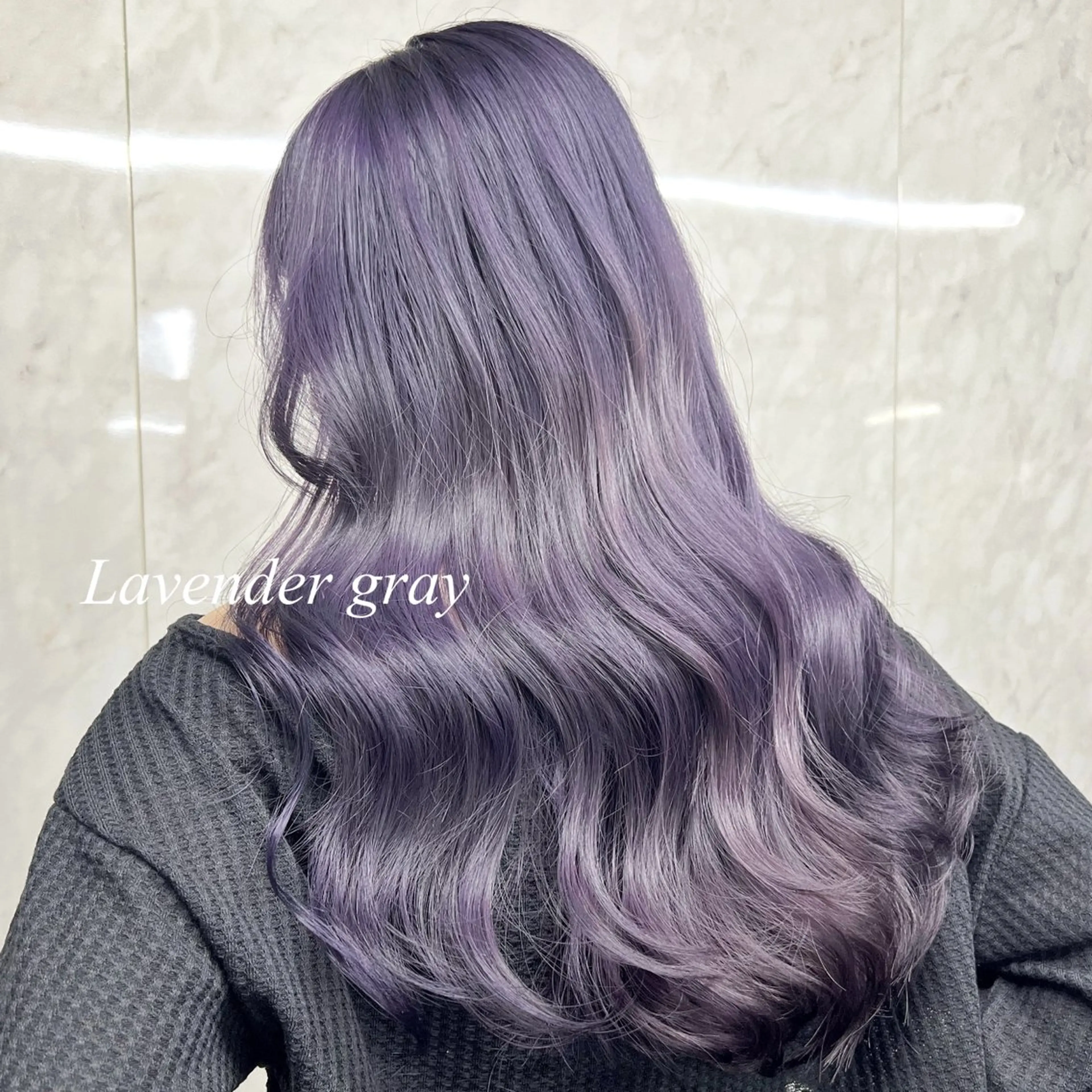 ロング カラー シールエクステ ハイトーンカラー エクステ ヘアカラー シールエクステ特化 ハイトーン、NANAのヘアスタイル