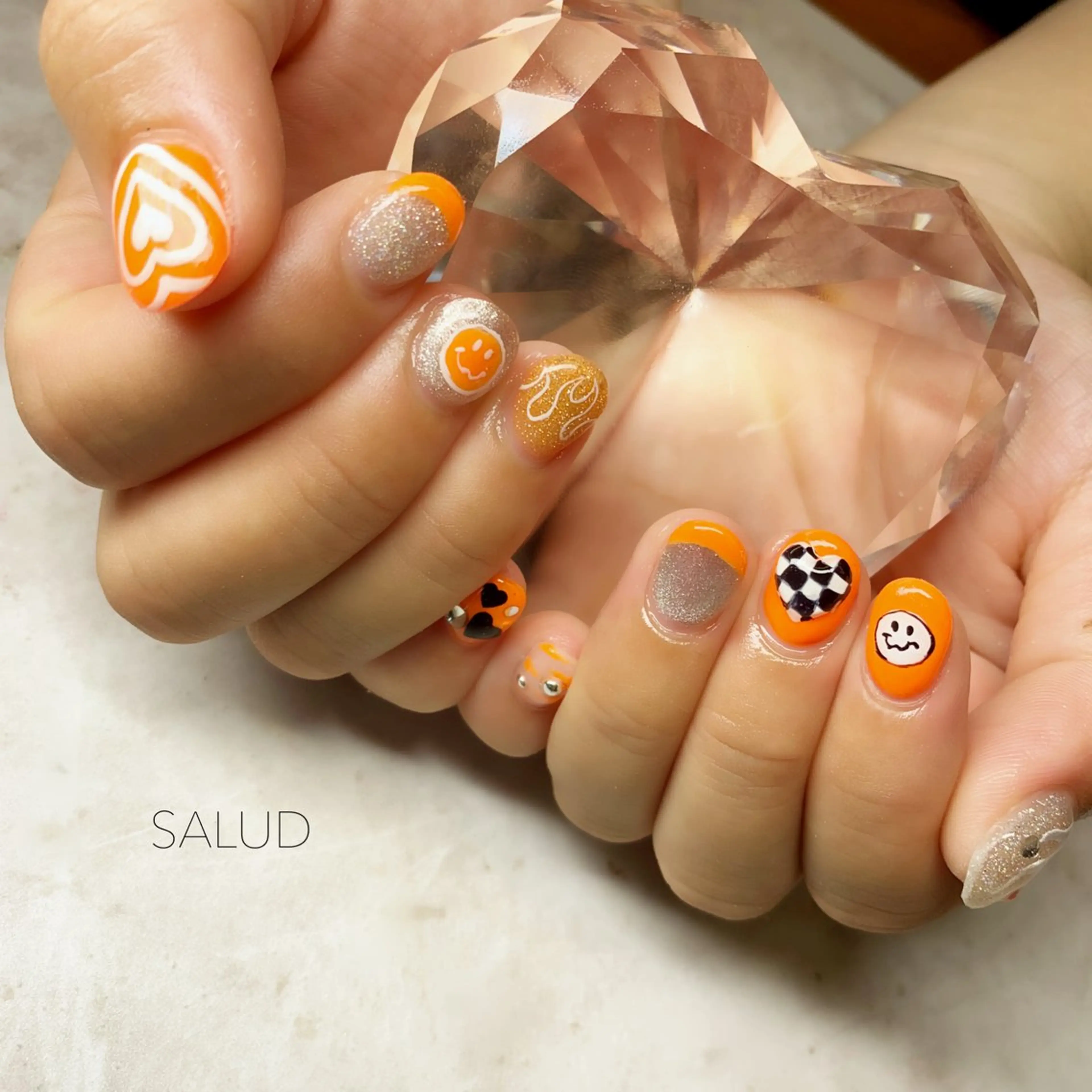ネイル ハンドネイル Nail Salon SALUDのネイルデザイン
