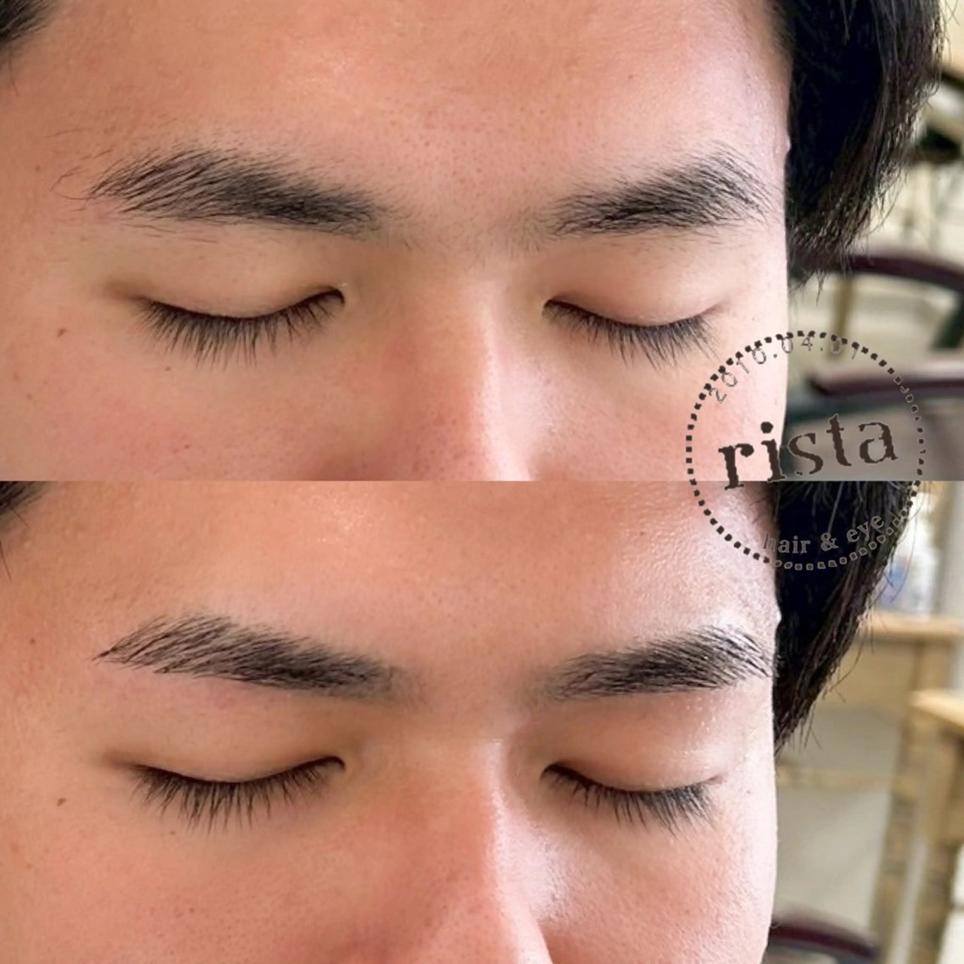 メンズ アイブロウ アイブロウ◎ rista藤岡佳世のヘアスタイル