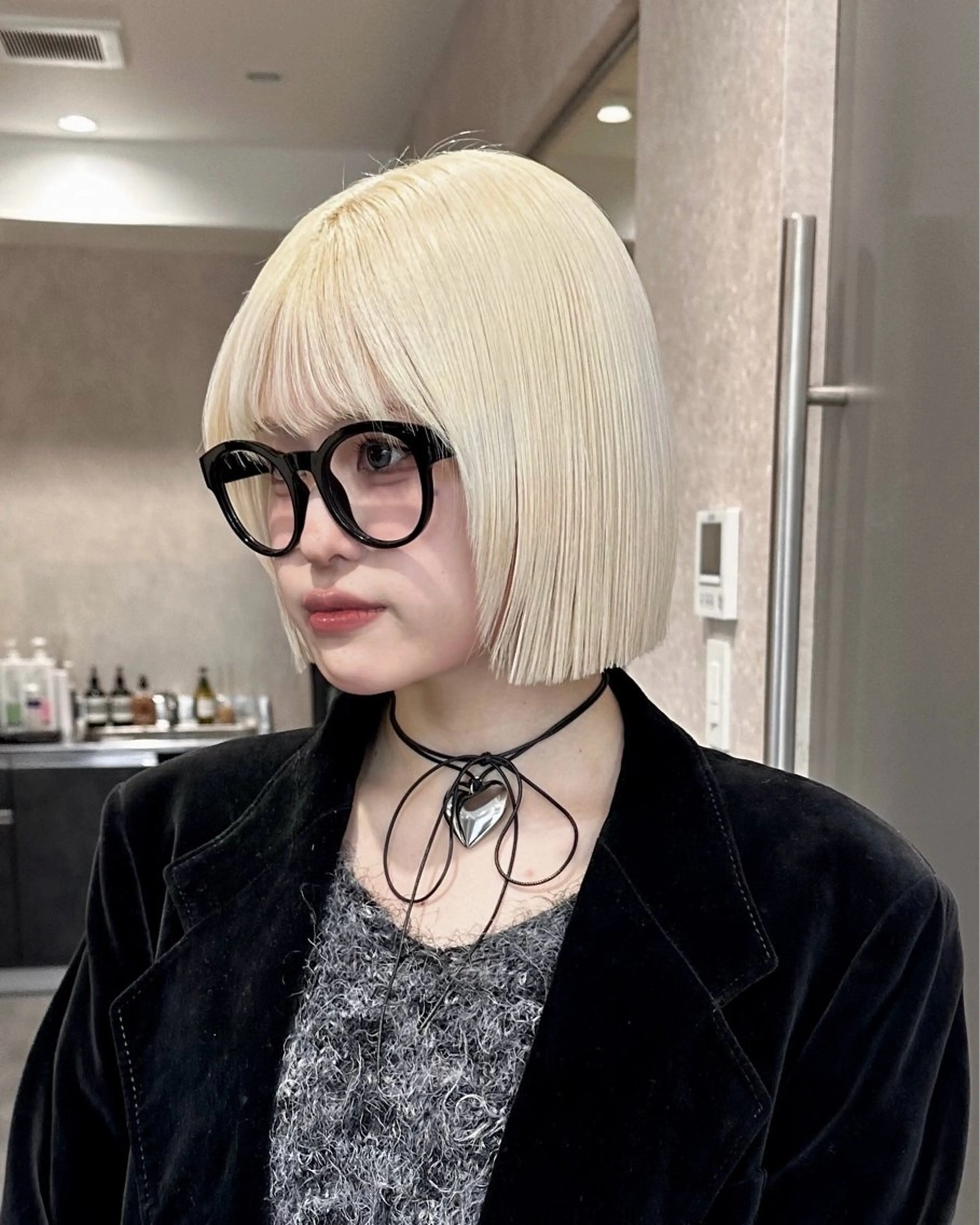 ショート カット トリートメント ヘッドスパ 艶モテ・韓国スタイル 🤍りんのヘアスタイル