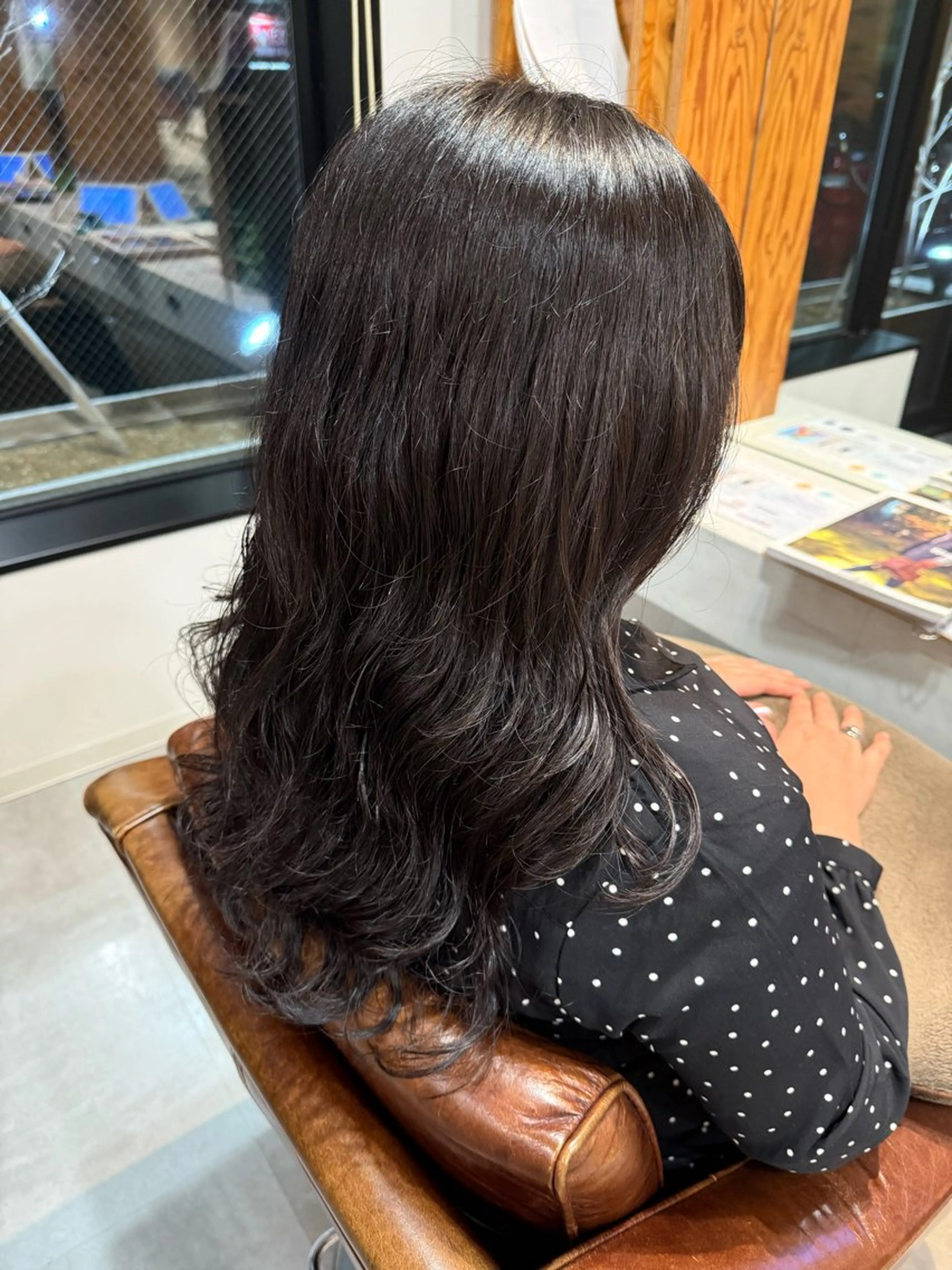 ロング パーマ カット パーマ adorable🌟 鈴木夢美のヘアスタイル