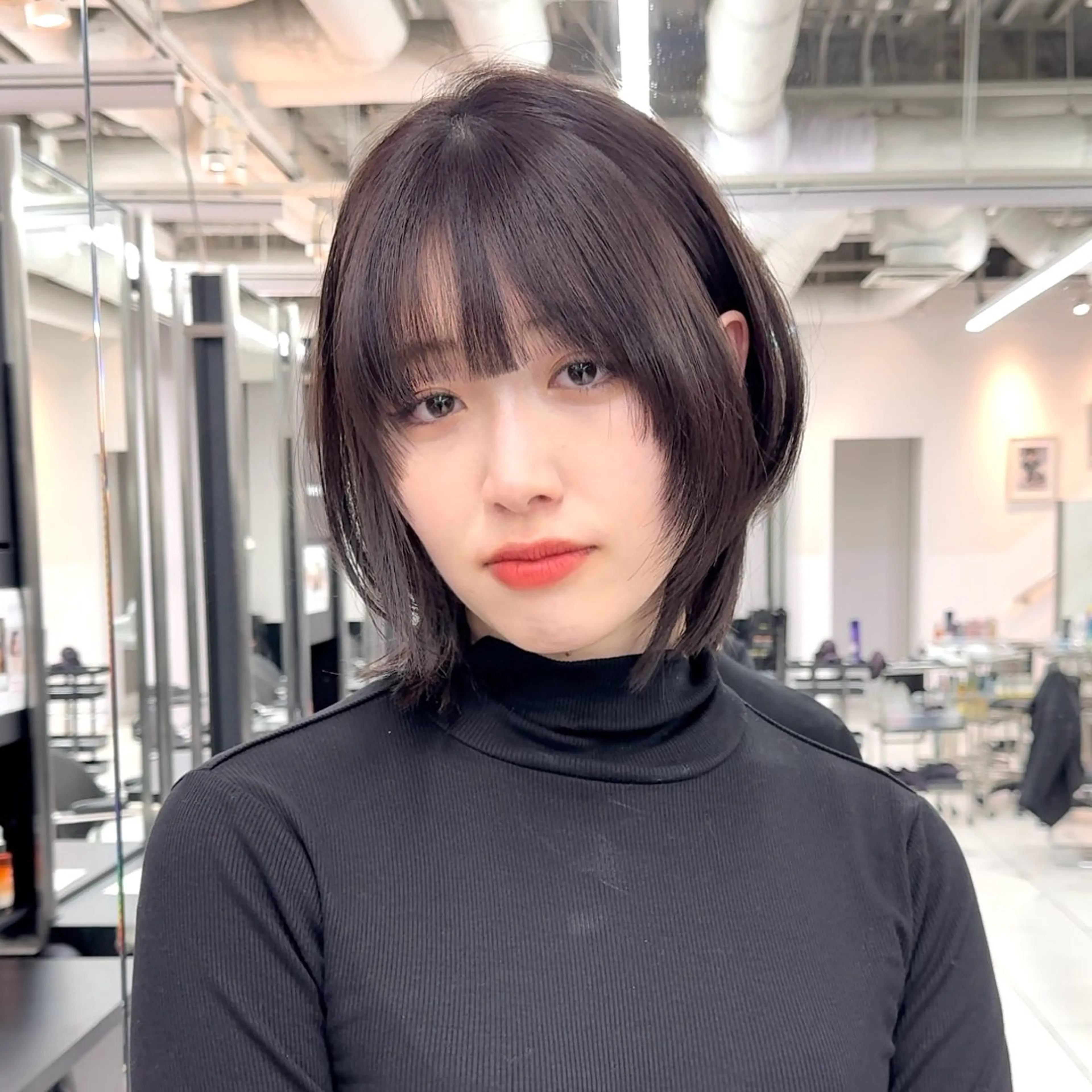 ミディアム レイヤーカット/ 堀匠吾のヘアスタイル