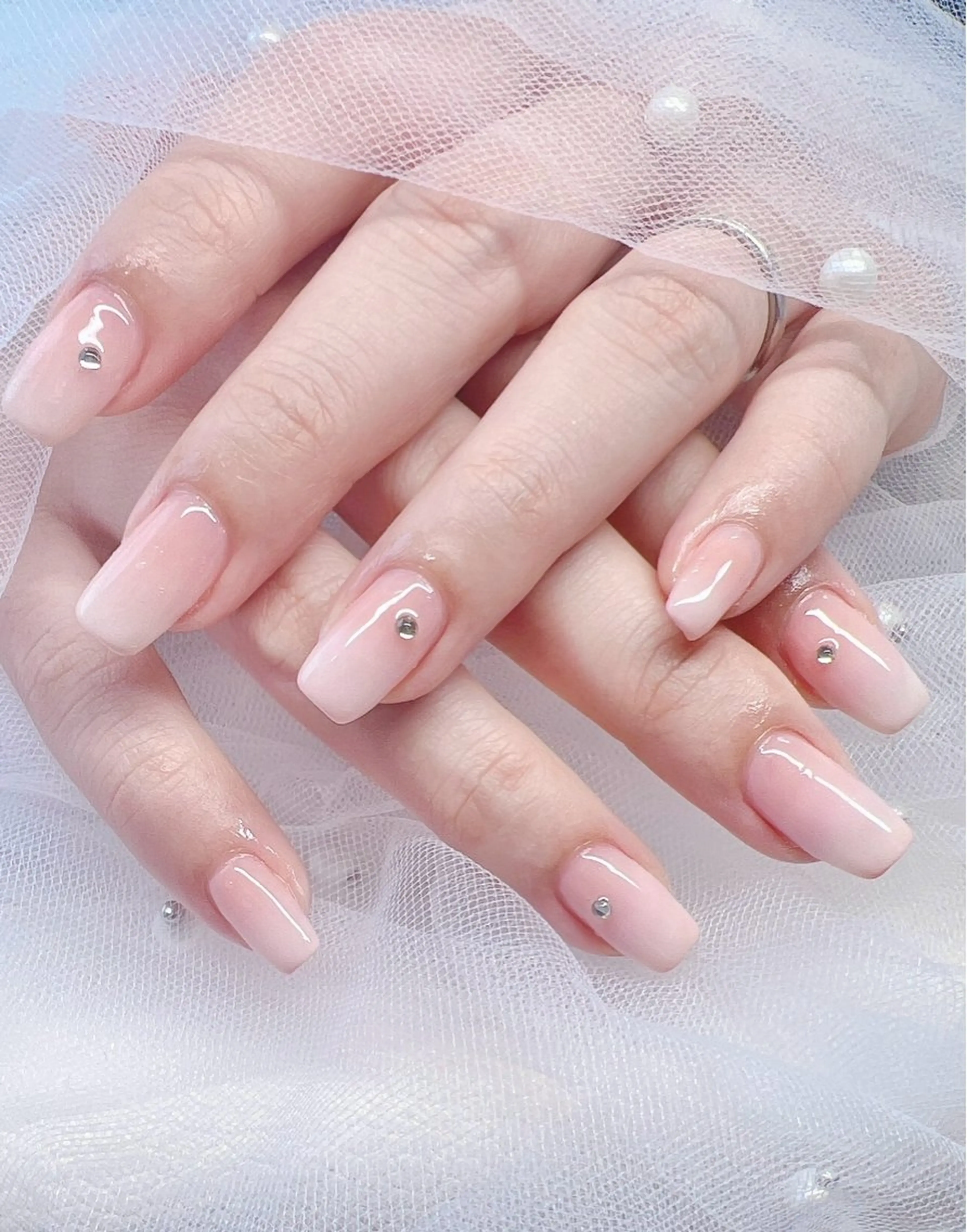 ケア＋グラデーション+パーシの写真