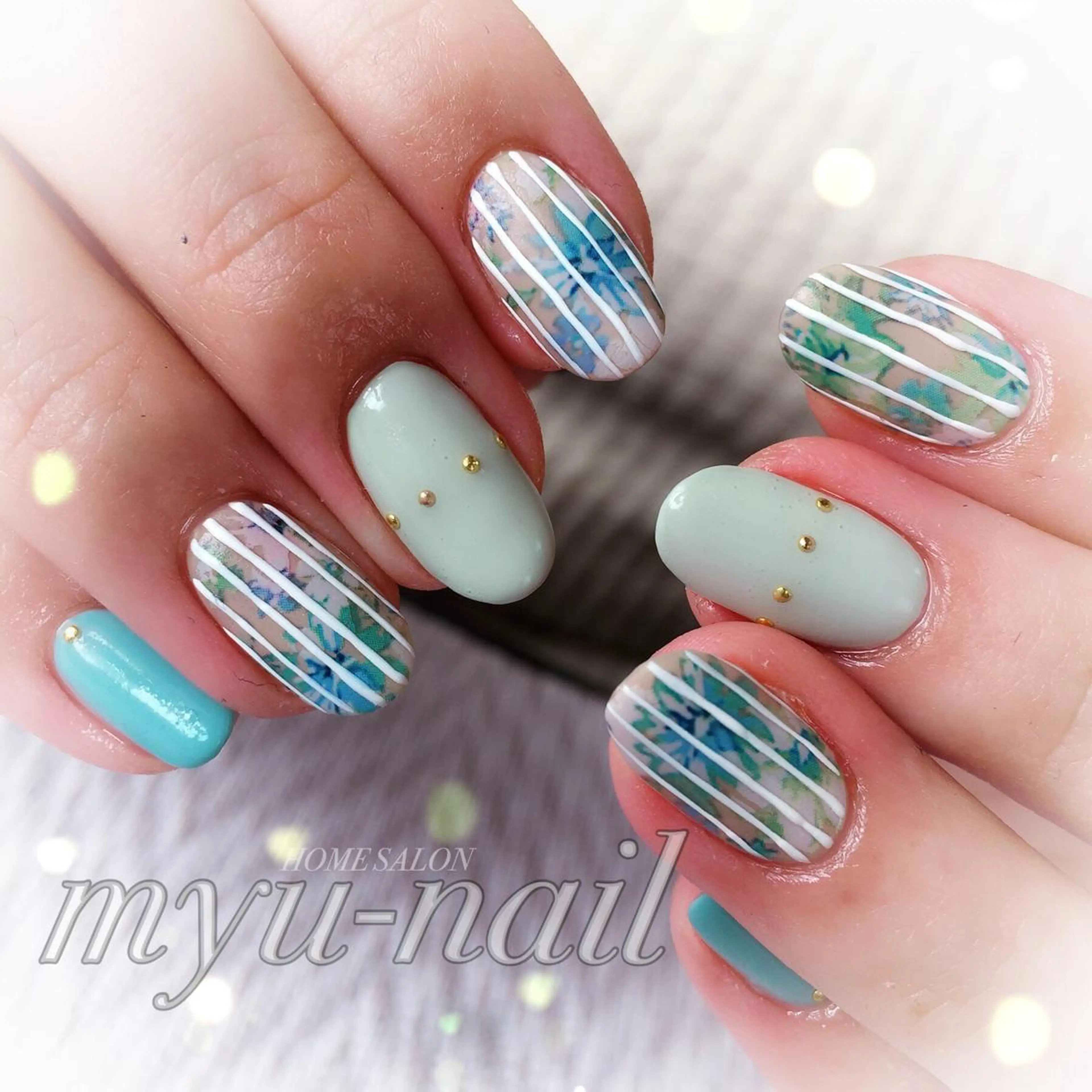 ネイル ホームサロン myu-nailのネイルデザイン